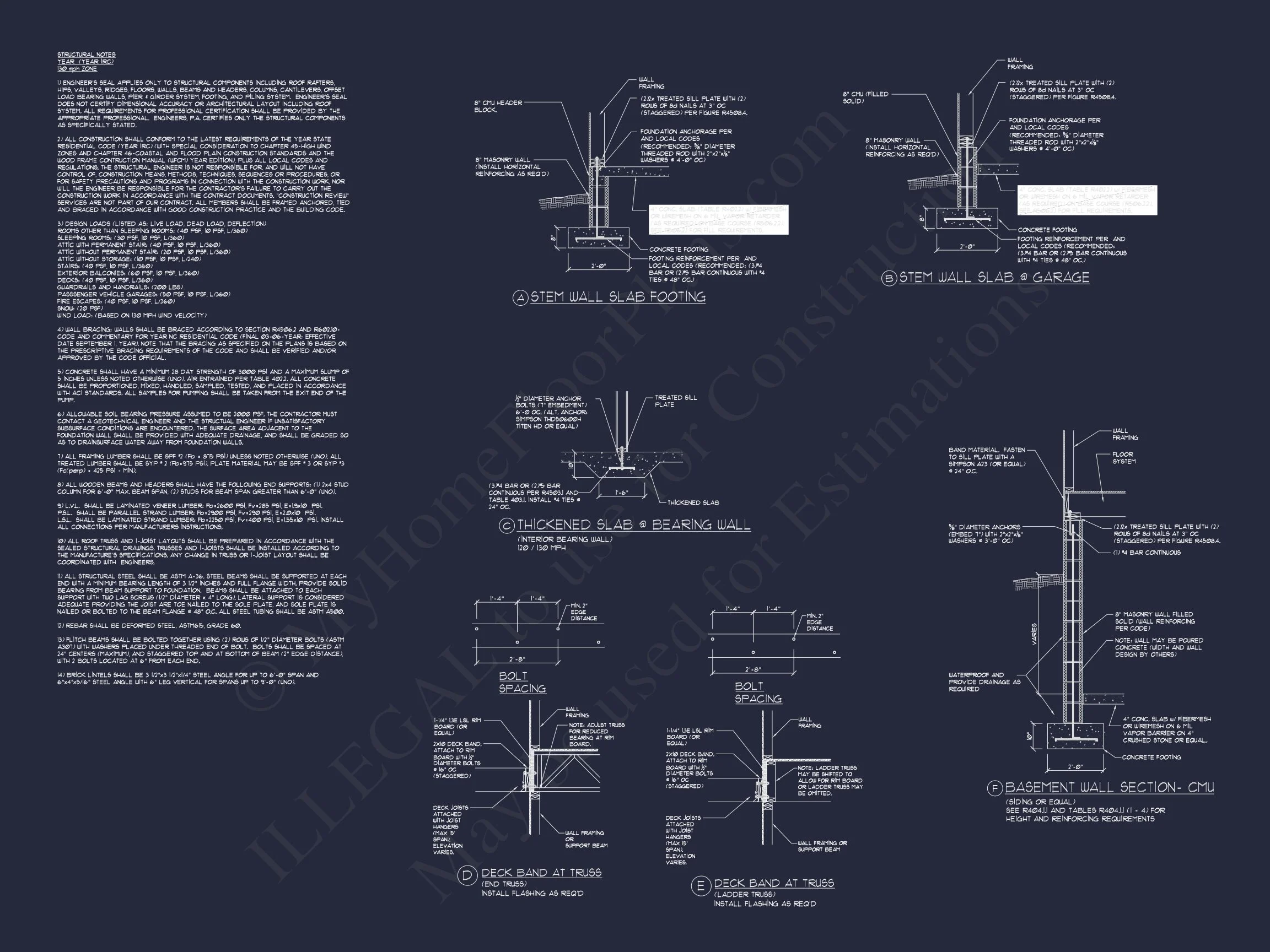 15-1925 HOUSE PLAN - Modern Farmhouse Plan - 4-Bed, 3-Bath, 2,450 SF 19 Spacious house Architectural Plan with CAD Designs