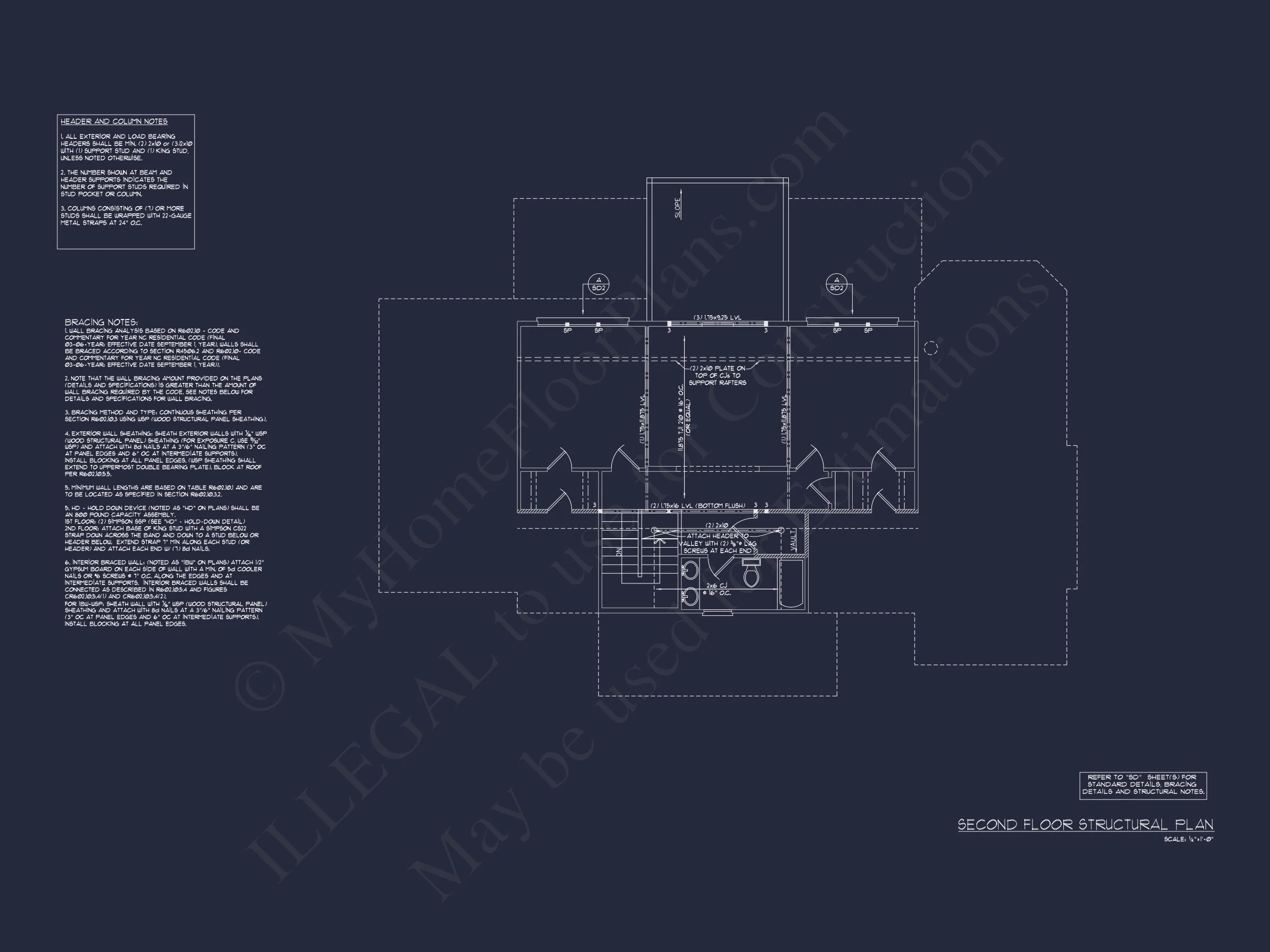 15-1925 HOUSE PLAN - Modern Farmhouse Plan - 4-Bed, 3-Bath, 2,450 SF 17 Spacious house Architectural Plan with CAD Designs