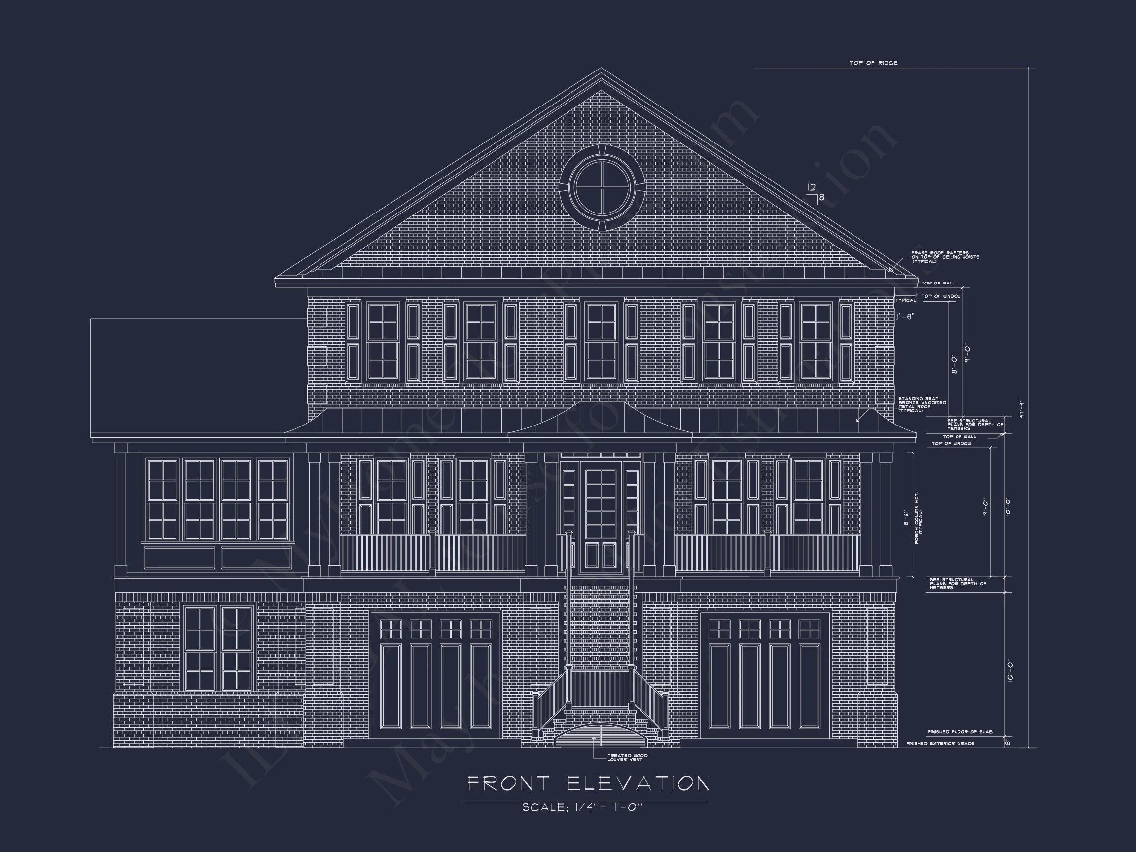 15-1662 HOUSE PLAN - Traditional House Plan: CAD Floor Plan with 3 Stories 2 Traditional house Plan: CAD Floor Plan with 3 Stories