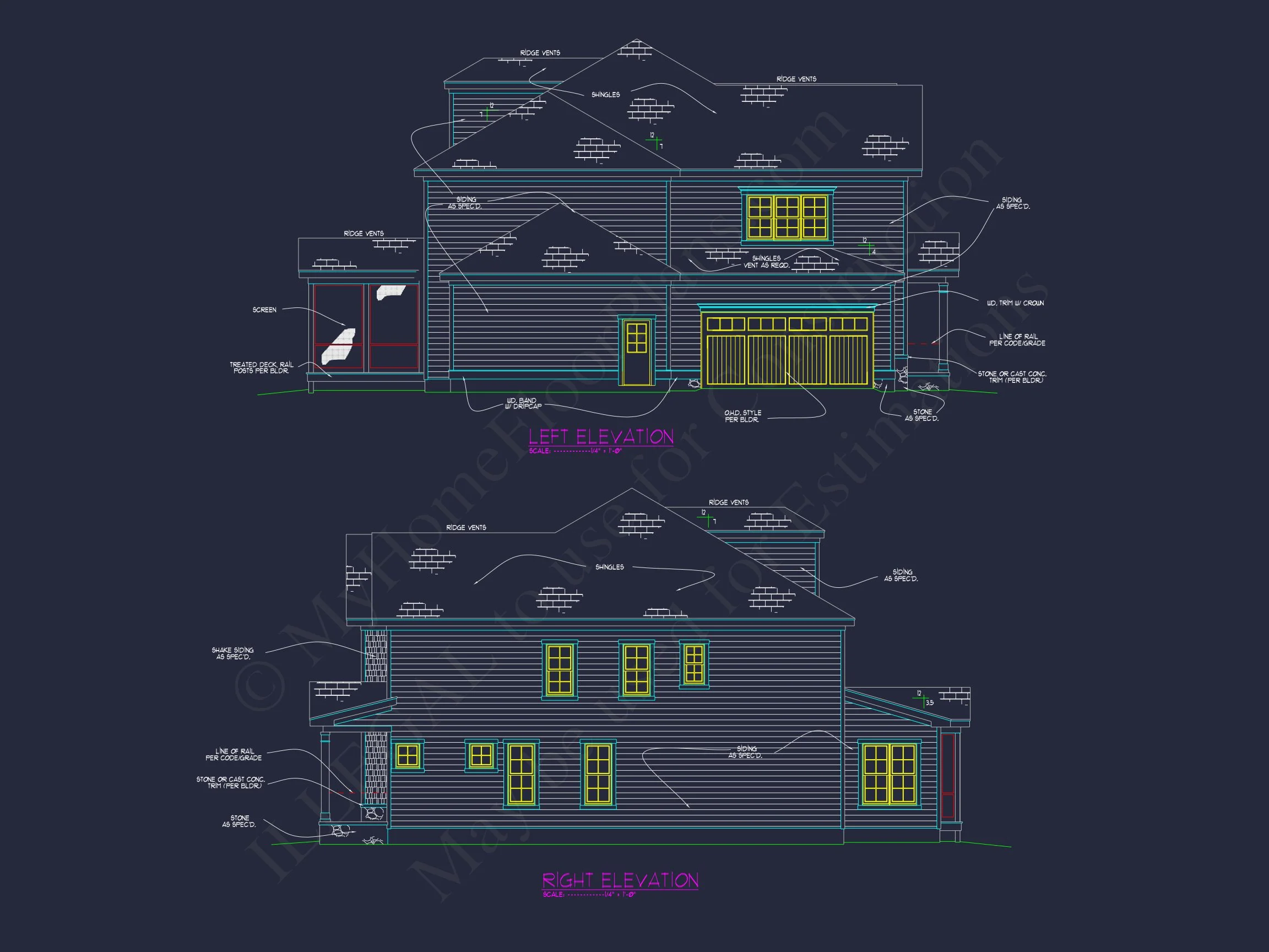 15-1529 HOUSE PLAN - Elegant House Floor Plan with CAD Designs and Architecture 21 Elegant house Floor Plan with CAD Designs and Architecture