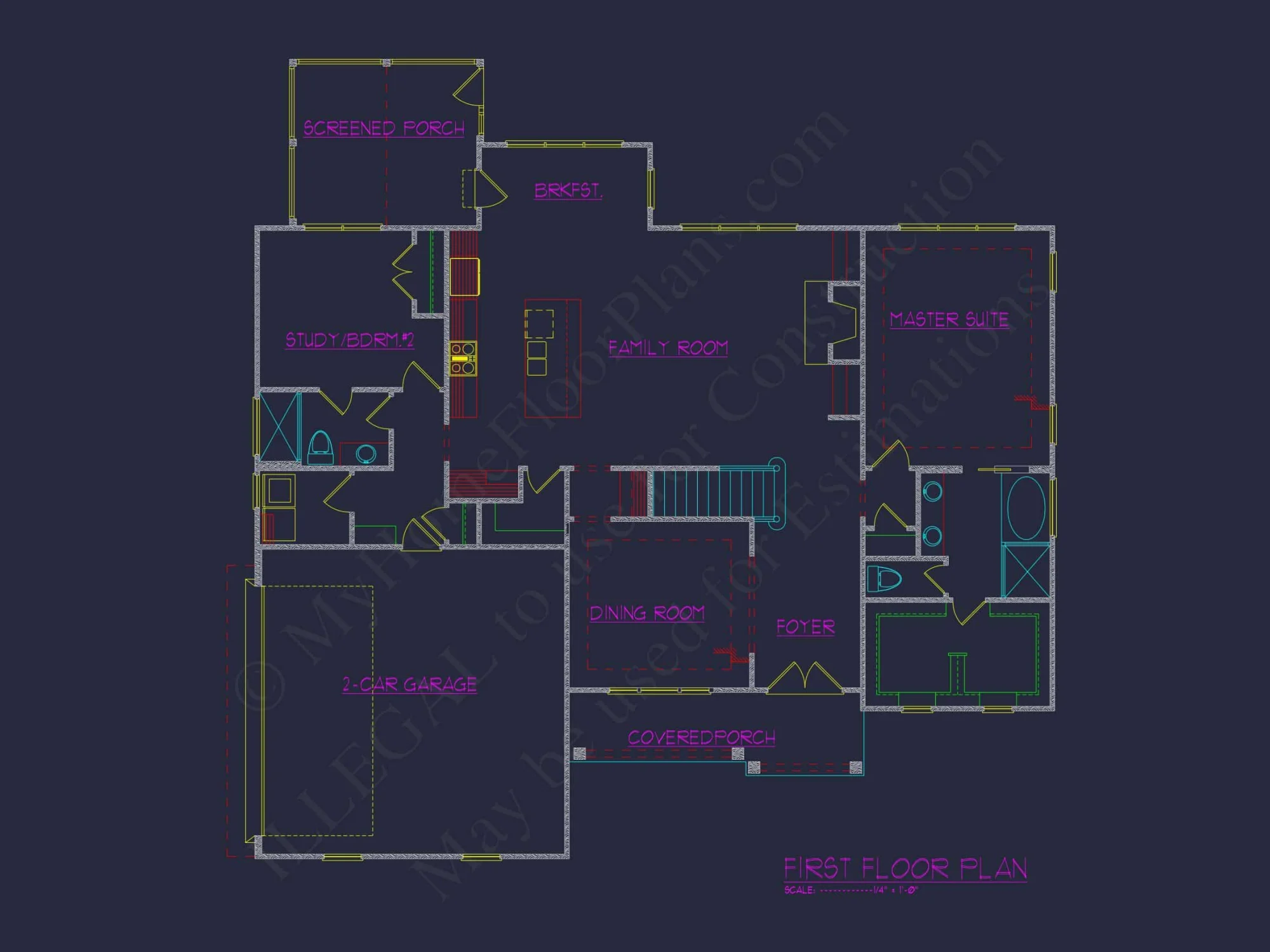 Spacious 4-Bedroom house Plan with Stunning Architectural Designs