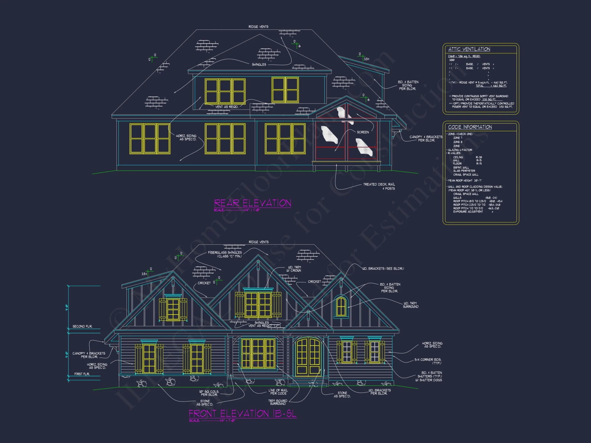 Spacious 4-Bedroom house Plan with Stunning Architectural Designs