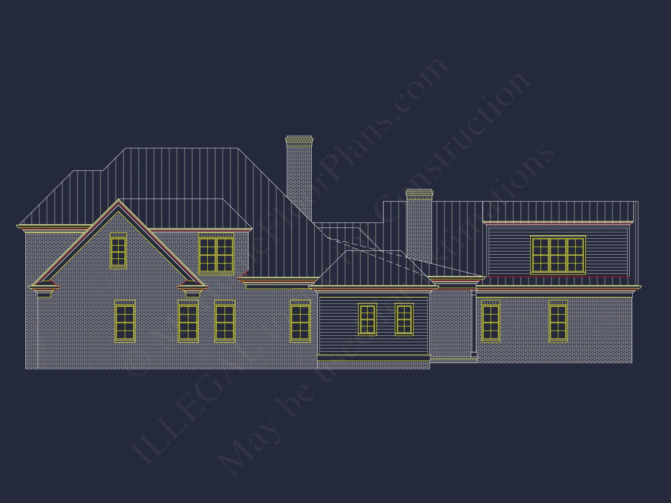14-1750 HOUSE PLAN - Colonial Revival House Plan - Beautiful Floor Plan & Designs 8 Colonial Revival house Plan - Beautiful Floor Plan & Designs