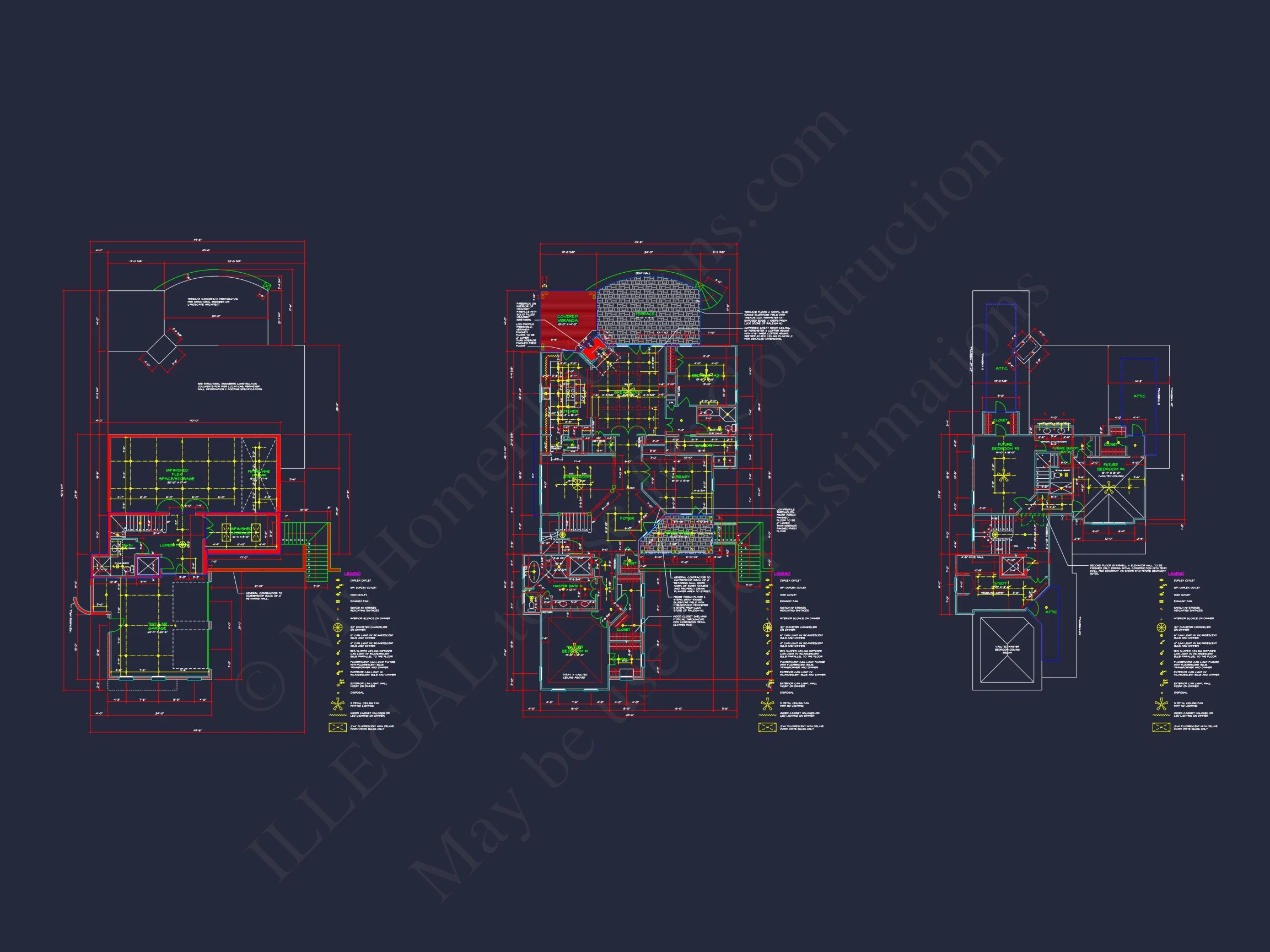 14-1622 HOUSE PLAN - Beautiful Beach House Floor Plan with CAD Designs & Blueprint 12 Beautiful Beach house Floor Plan with CAD Designs & Blueprint