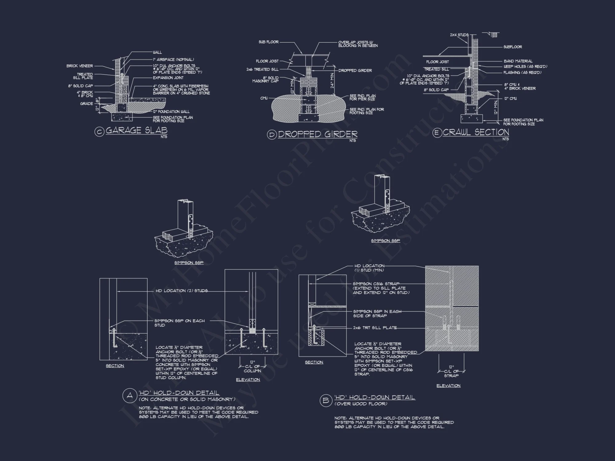 Elegant house Plan Design with CAD & Blueprint Architecture