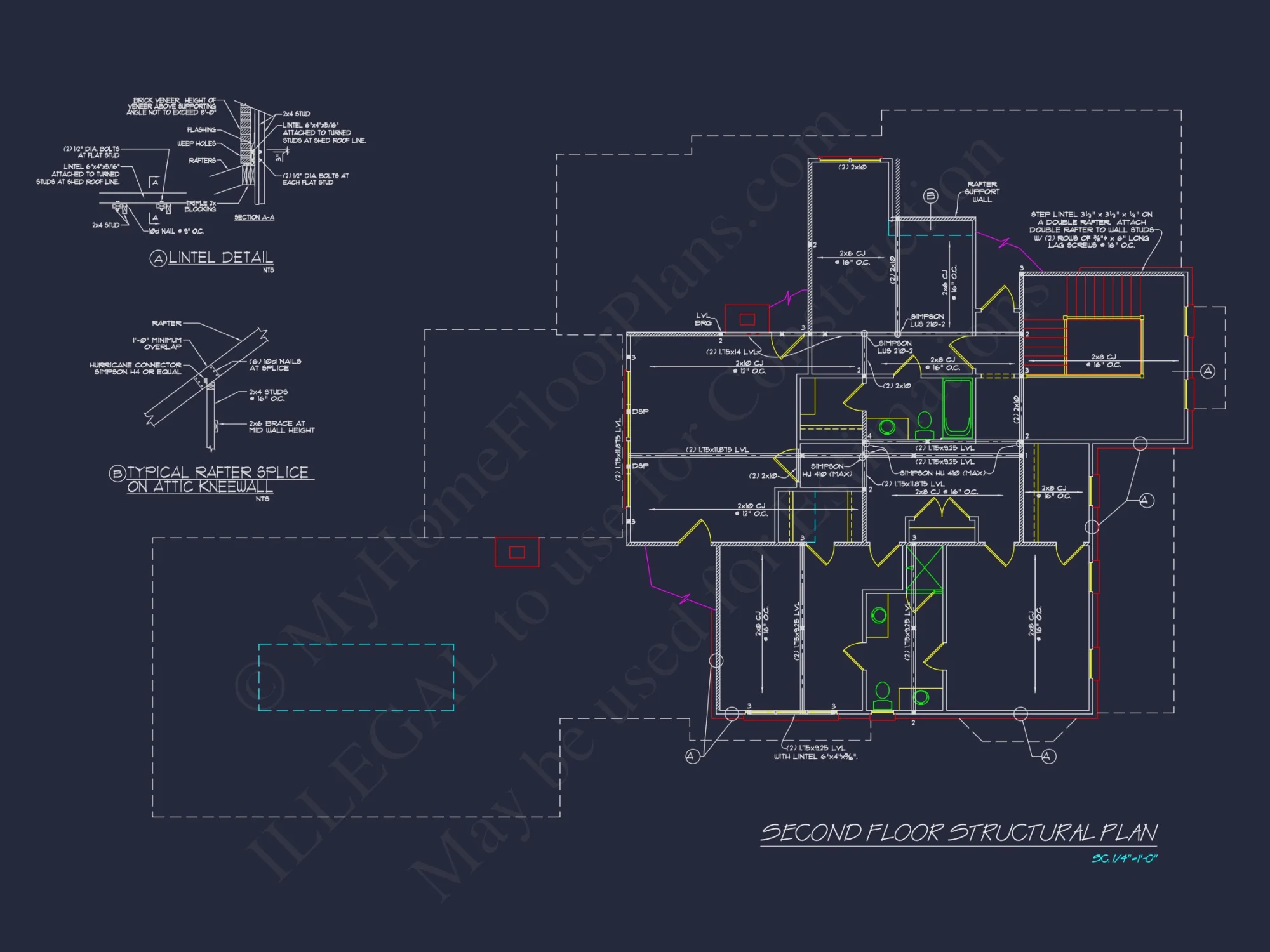 Elegant house Plan Design with CAD & Blueprint Architecture