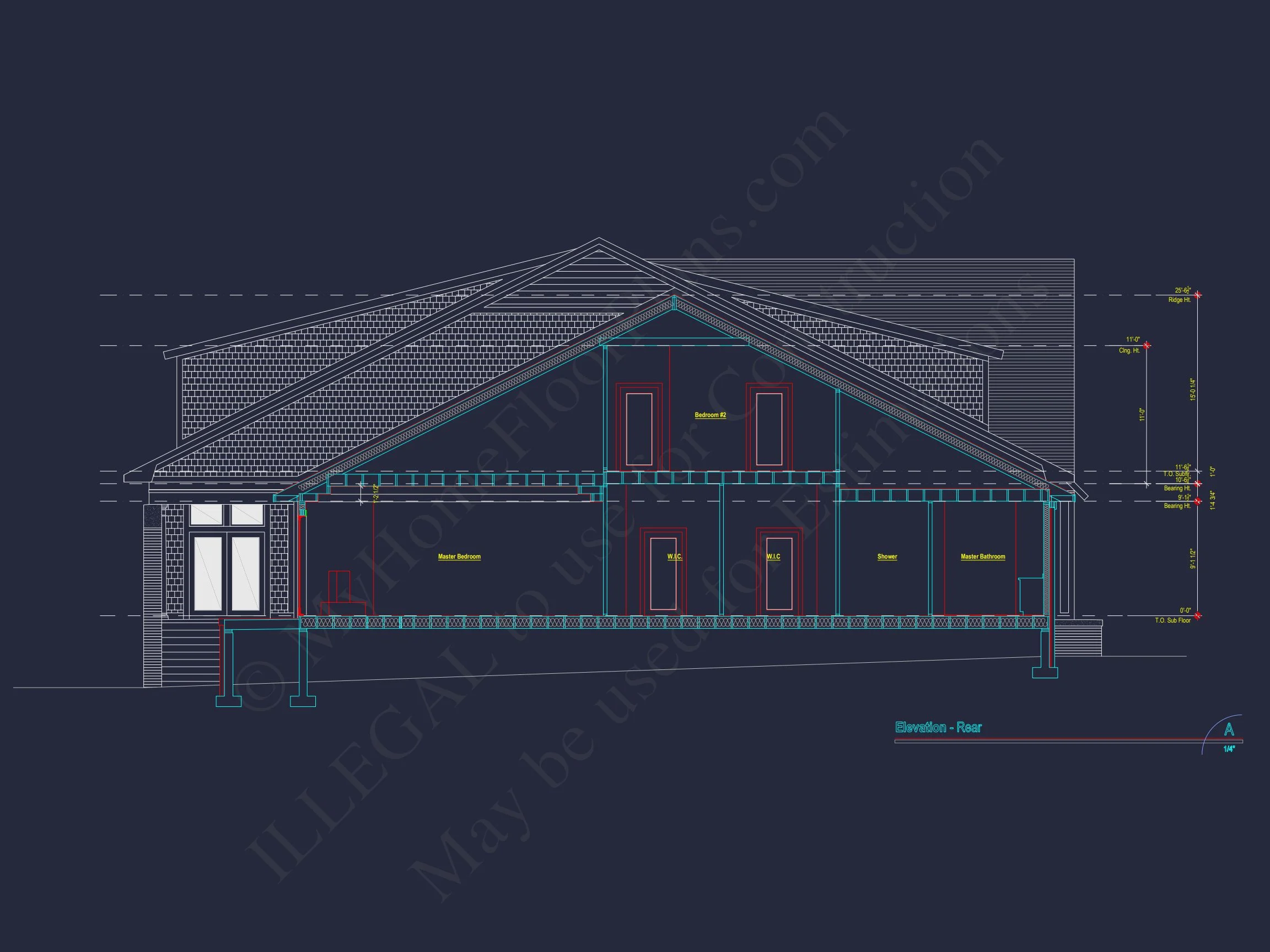 14-1346 HOUSE PLAN - Modern Craftsman House Plan with Fireplace, 4 Bedrooms & Bonus 6 Modern Craftsman house Plan with Fireplace, 4 Bedrooms & Bonus