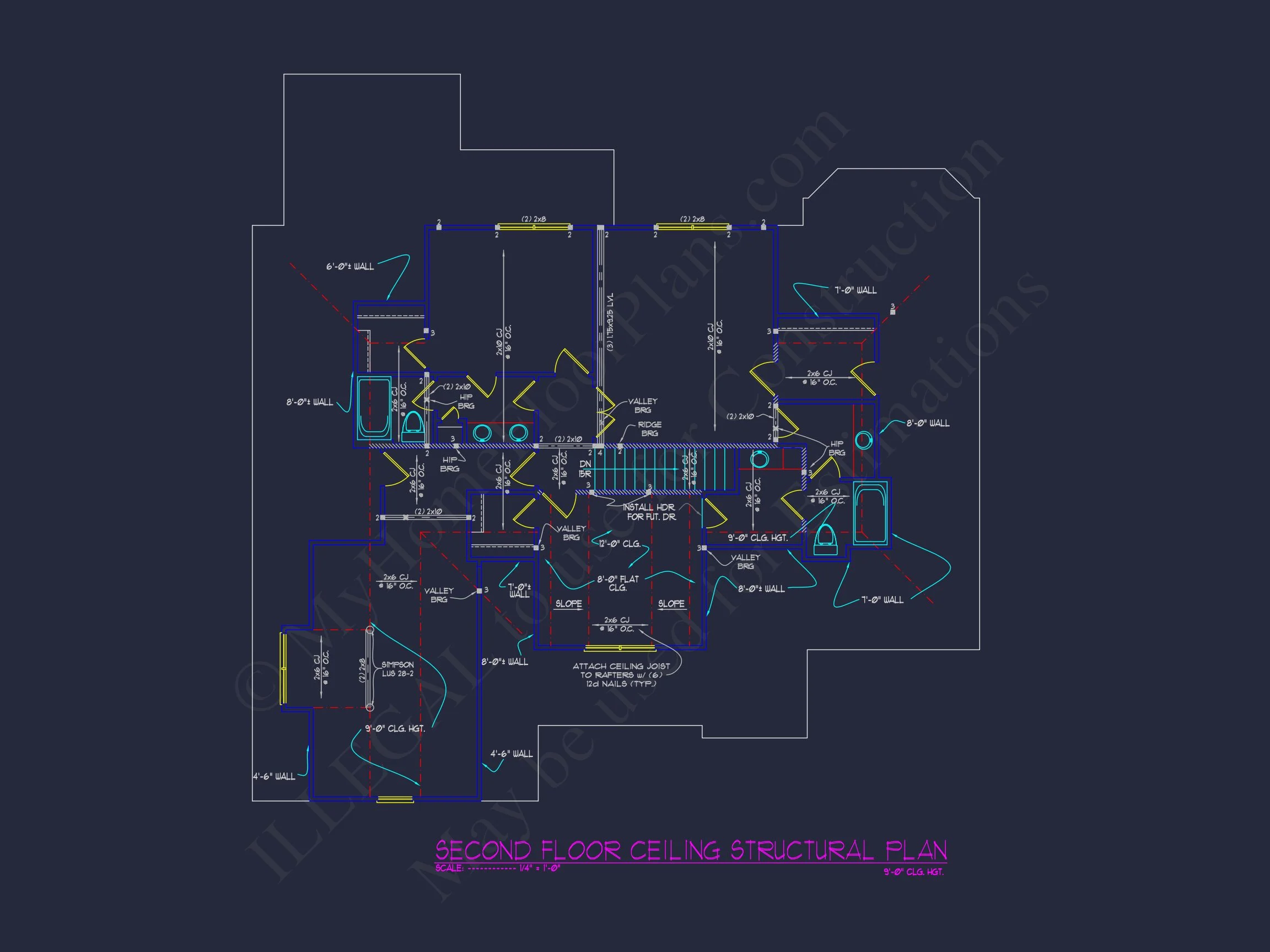 14-1311 HOUSE PLAN - Elegant Craftsman House Plan, Floor Plan, and CAD Architecture 10 Elegant Craftsman house Plan, Floor Plan, and CAD Architecture