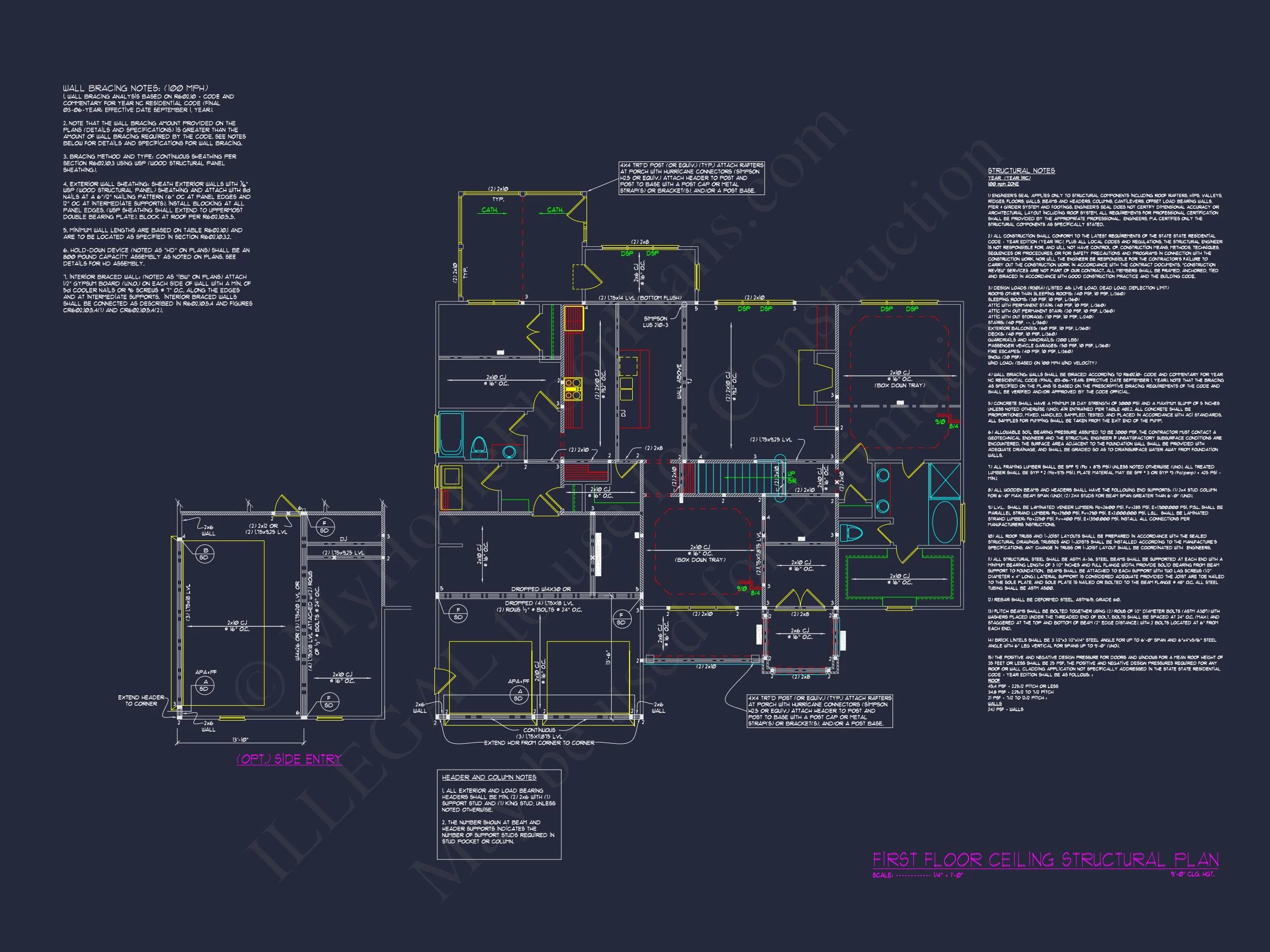 14-1226 HOUSE PLAN - Craftsman-Style House Plan: Expert CAD Designs & Floor Plans 9 Craftsman-Style house Plan: Expert CAD Designs & Floor Plans