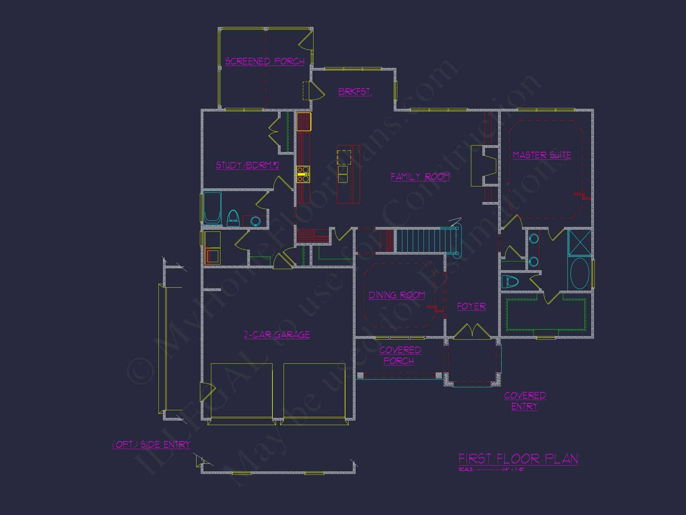 14-1226 HOUSE PLAN - Craftsman-Style House Plan: Expert CAD Designs & Floor Plans 4 Craftsman-Style house Plan: Expert CAD Designs & Floor Plans