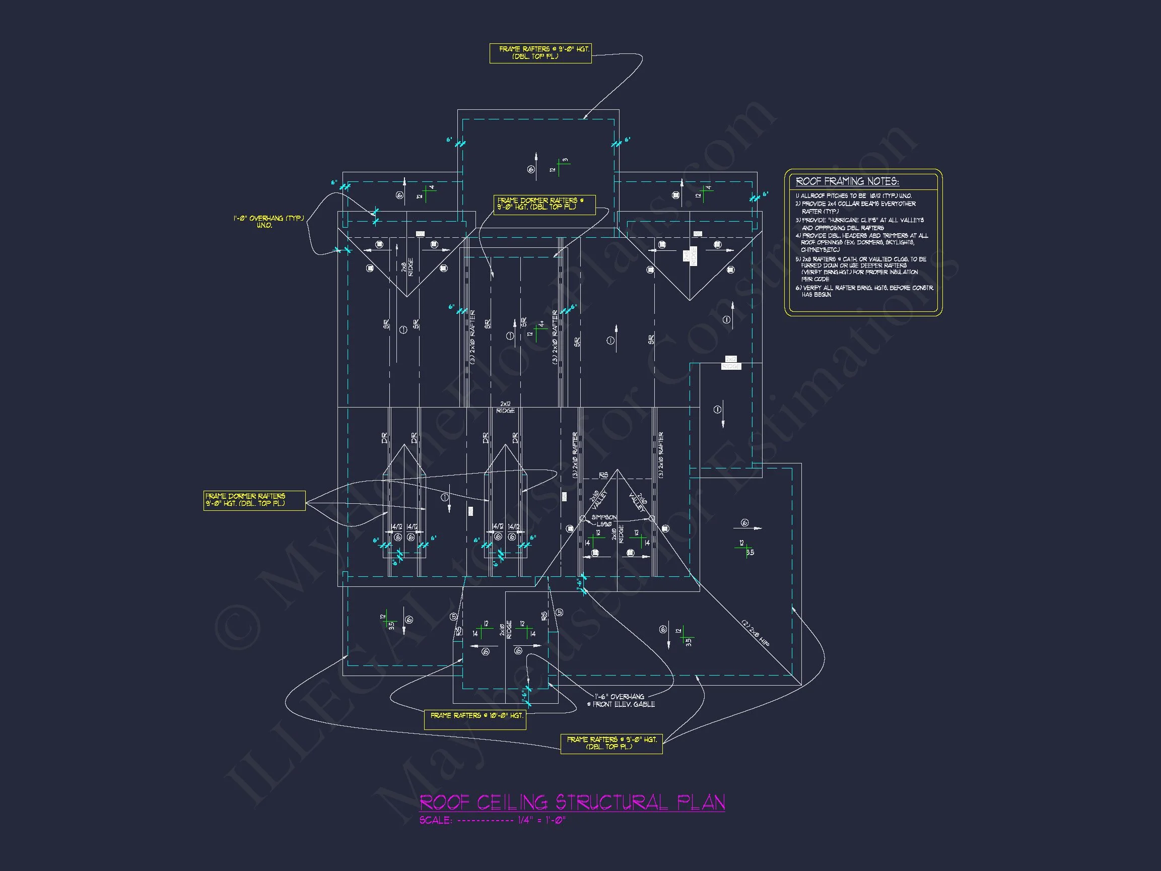 14-1038 HOUSE PLAN - Charming House Blueprints: 2.5 Story Floor Plan Designs in CAD 17 Charming house Blueprints: 2.5 Story Floor Plan Designs in CAD