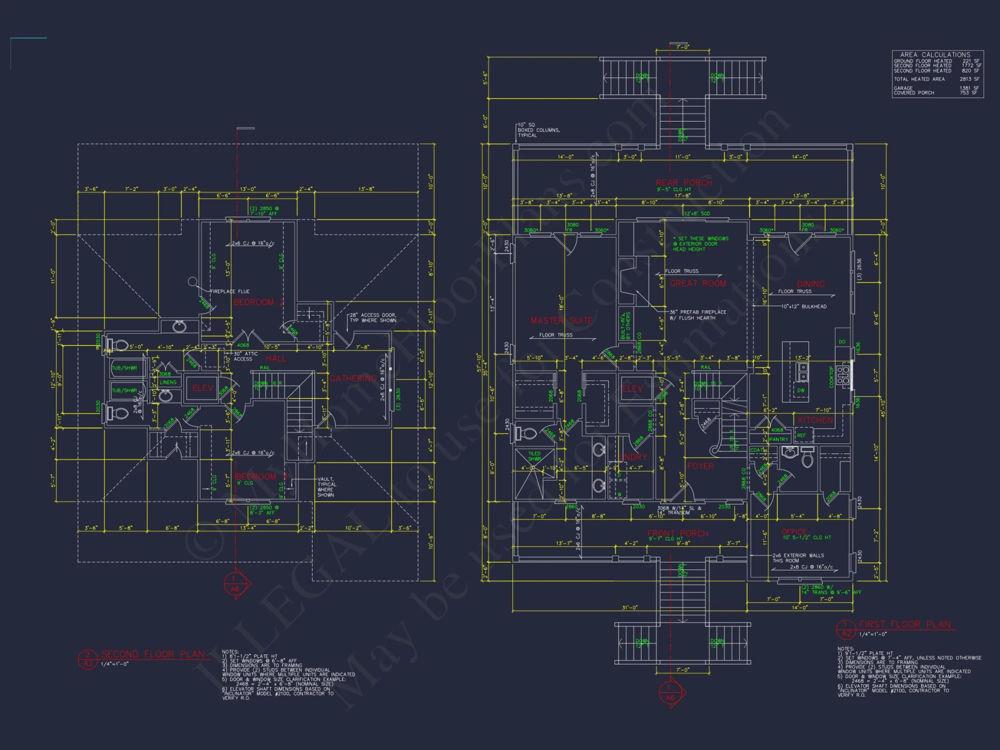 Effortless Coastal Living: house Floor Plan with CAD Designs
