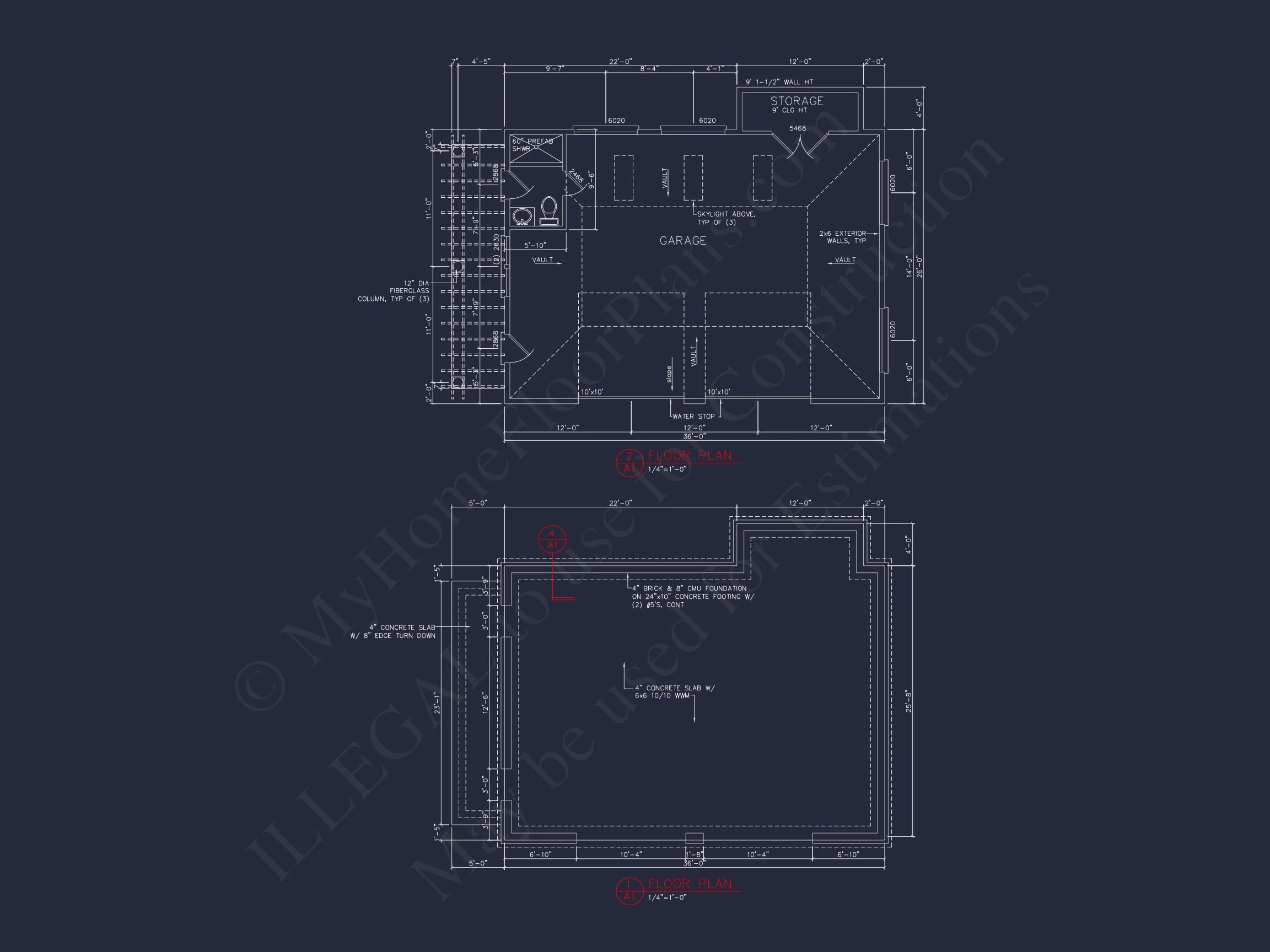 13-2020 HOUSE PLAN - Elegant House Floor Plan CAD Design with 1.5-Story Blueprint 11 Elegant house Floor Plan CAD Design with 1.5-Story Blueprint