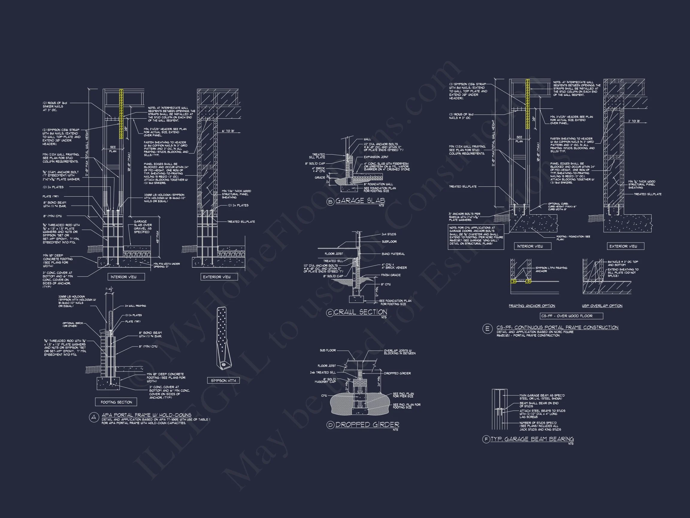 13-1892 HOUSE PLAN - Elegant House Plan with 2-Car Garage, Open Floor Plan & CAD Designs 14 Elegant house Plan with 2-Car Garage, Open Floor Plan & CAD Designs