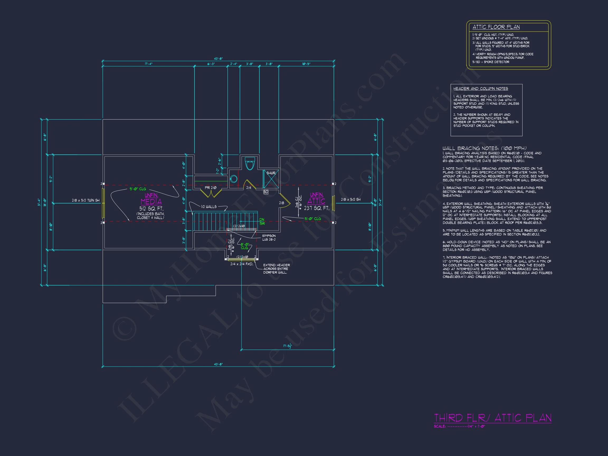 13-1892 HOUSE PLAN - Elegant House Plan with 2-Car Garage, Open Floor Plan & CAD Designs 12 Elegant house Plan with 2-Car Garage, Open Floor Plan & CAD Designs