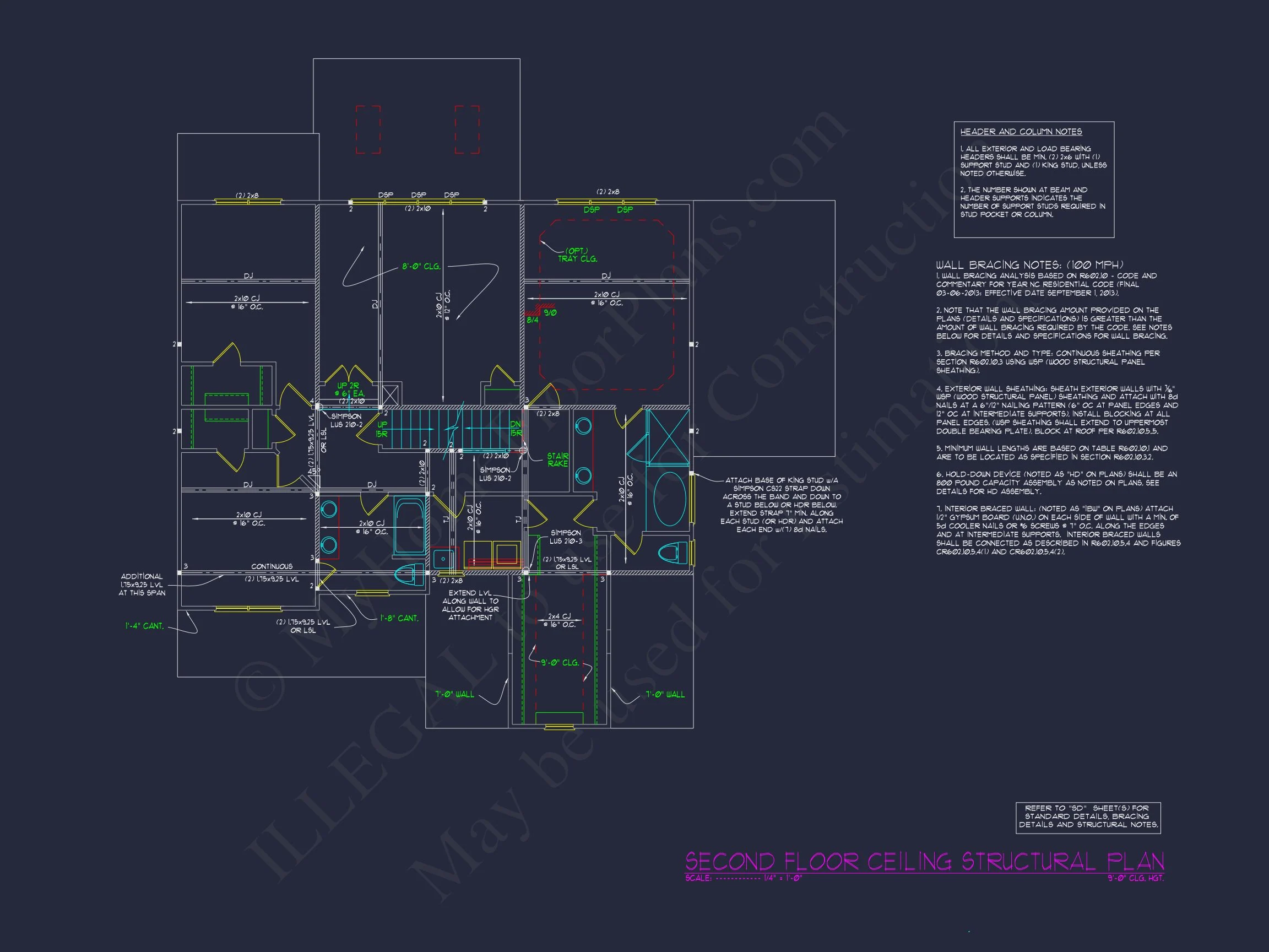 13-1892 HOUSE PLAN - Elegant House Plan with 2-Car Garage, Open Floor Plan & CAD Designs 11 Elegant house Plan with 2-Car Garage, Open Floor Plan & CAD Designs