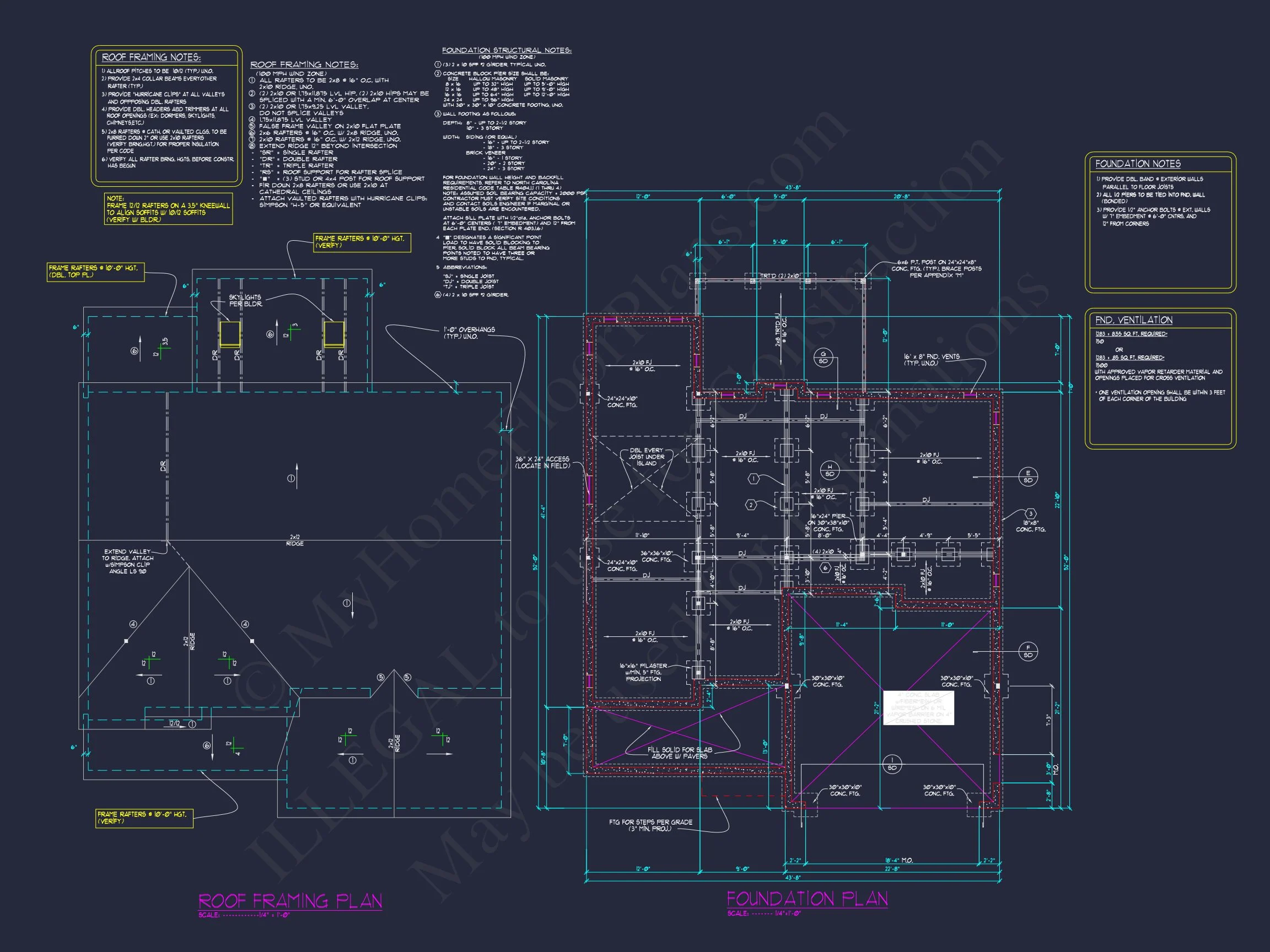 13-1829A HOUSE PLAN - Elegant 4-Bedroom House Plan with Open Layout and CAD Design 7 Elegant 4-Bedroom house Plan with Open Layout and CAD Design