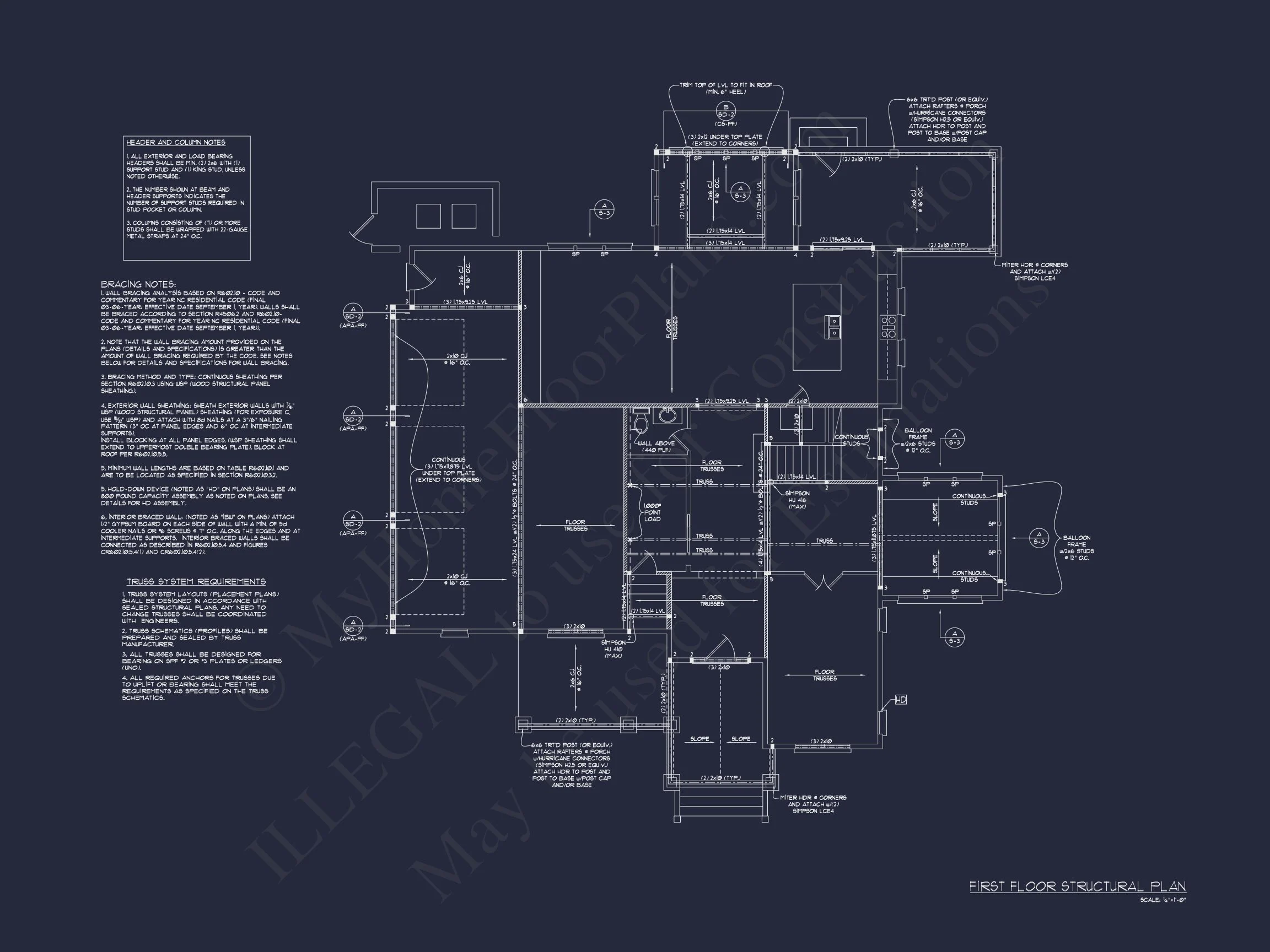 13-1777 HOUSE PLAN - Craftsman House Floor Plan with 4 Bedrooms and 3 Garage Bays 14 Craftsman house Floor Plan with 4 Bedrooms and 3 Garage Bays
