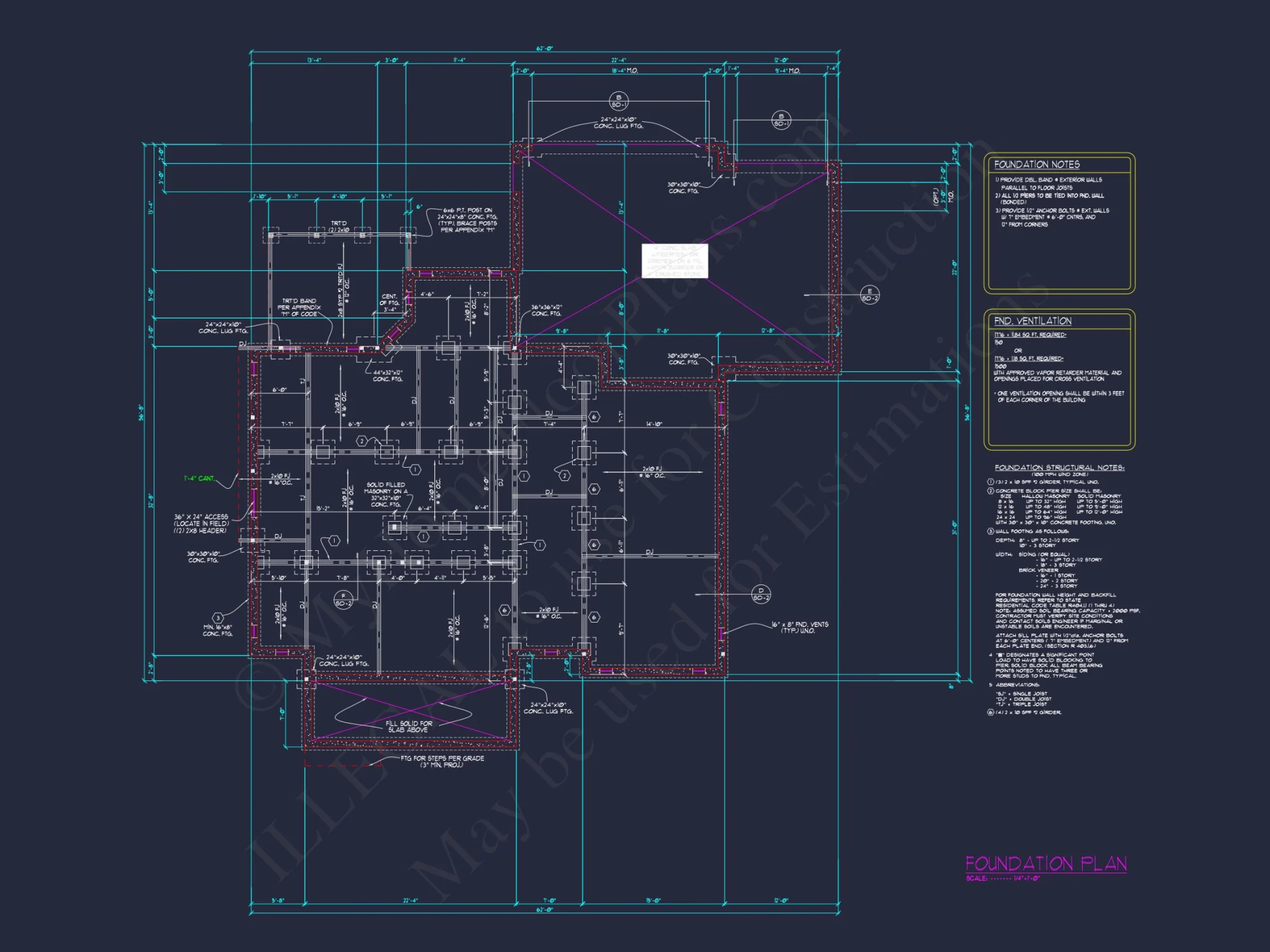 Elegant house Plan with 4 Bedrooms, CAD Design & Spacious Blueprint