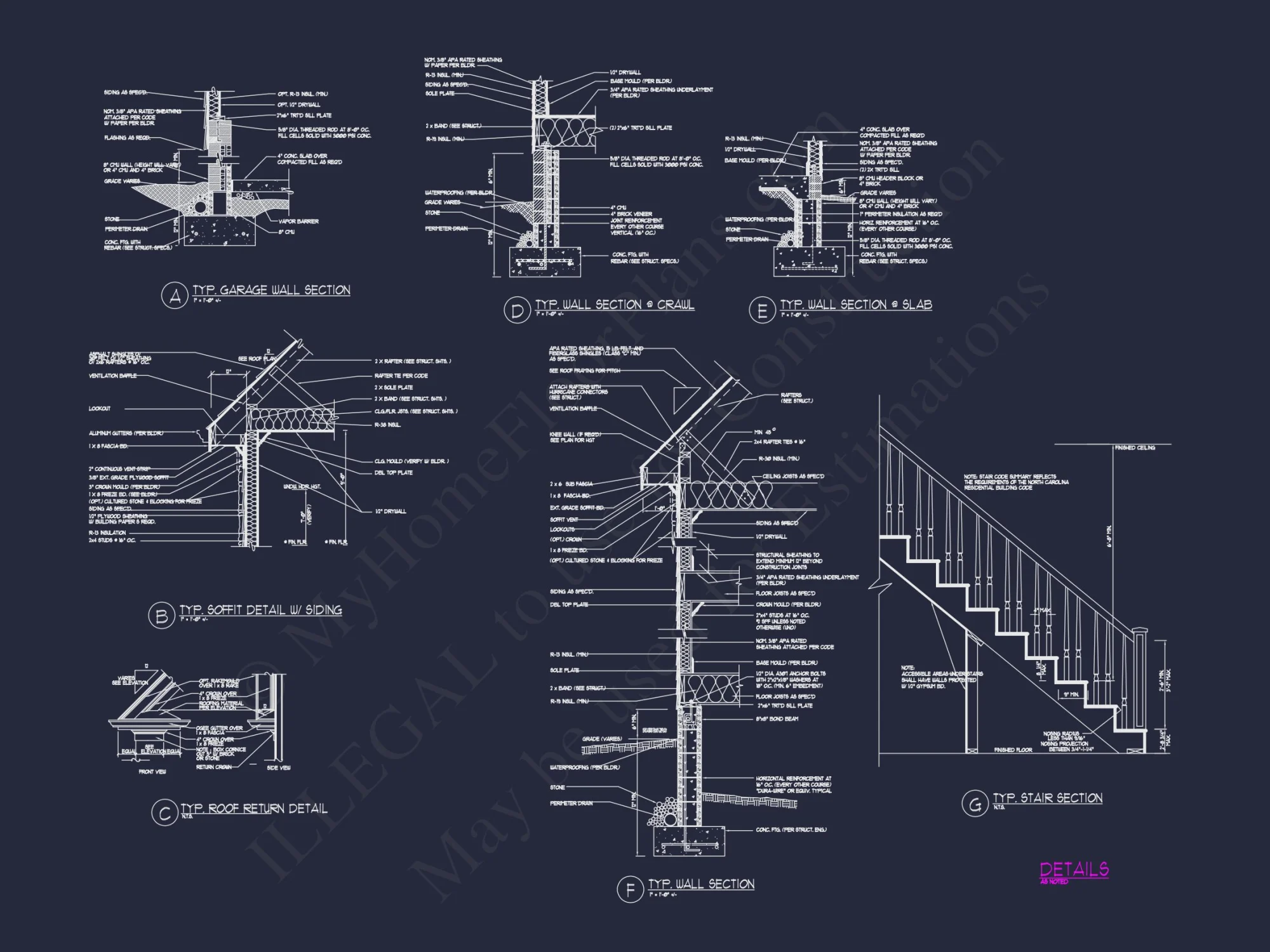 Classic house Floor Plan with Architectural Designs & Features