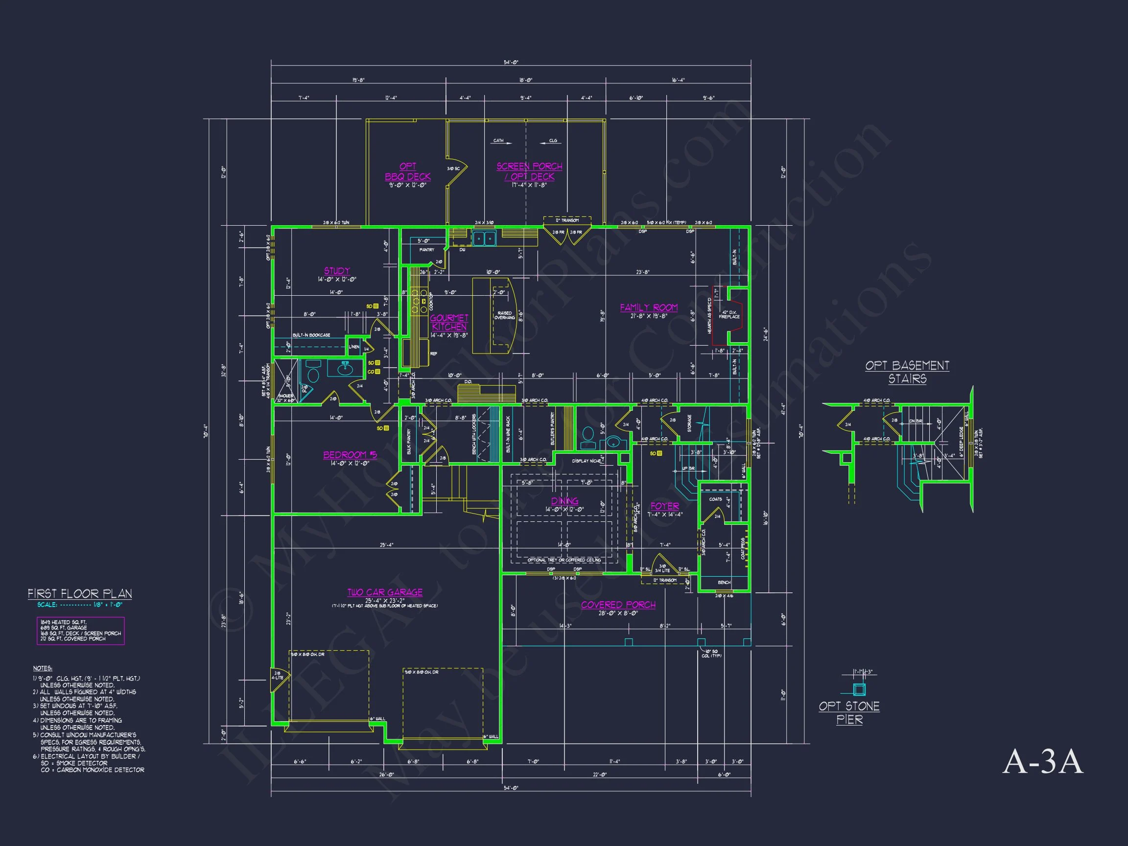 13-1518 HOUSE PLAN - Traditional Colonial House Plan with Detailed CAD Designs 22 Traditional Colonial house Plan with Detailed CAD Designs