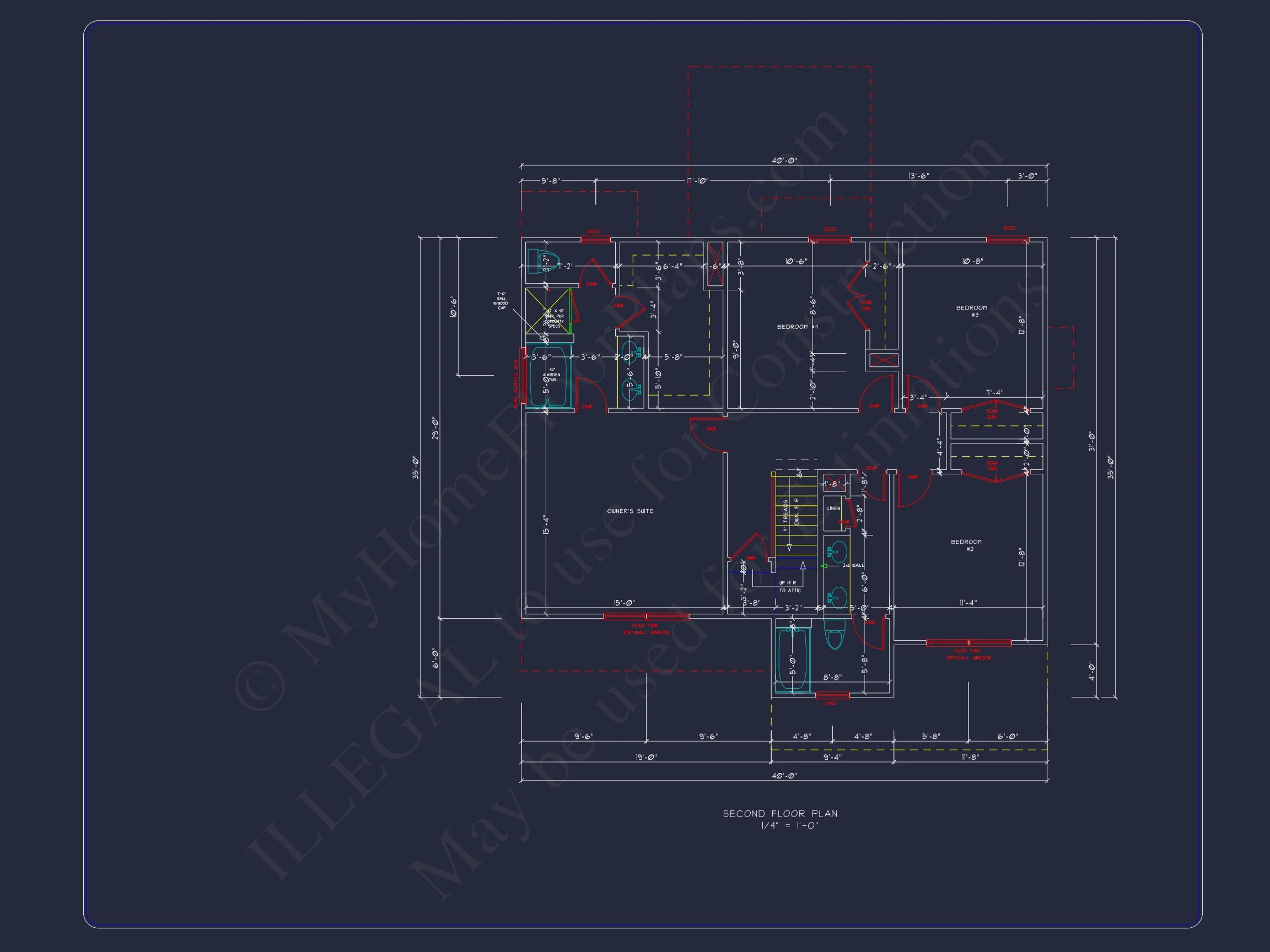 13-1515 HOUSE PLAN - Spacious House Plan with Open Floor Plan and 4 Bedrooms 7 Spacious house Plan with Open Floor Plan and 4 Bedrooms