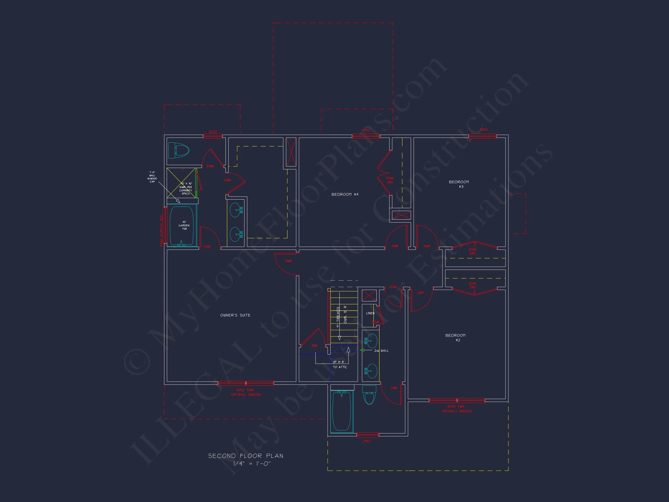 13-1515 HOUSE PLAN - Spacious House Plan with Open Floor Plan and 4 Bedrooms 5 Spacious house Plan with Open Floor Plan and 4 Bedrooms
