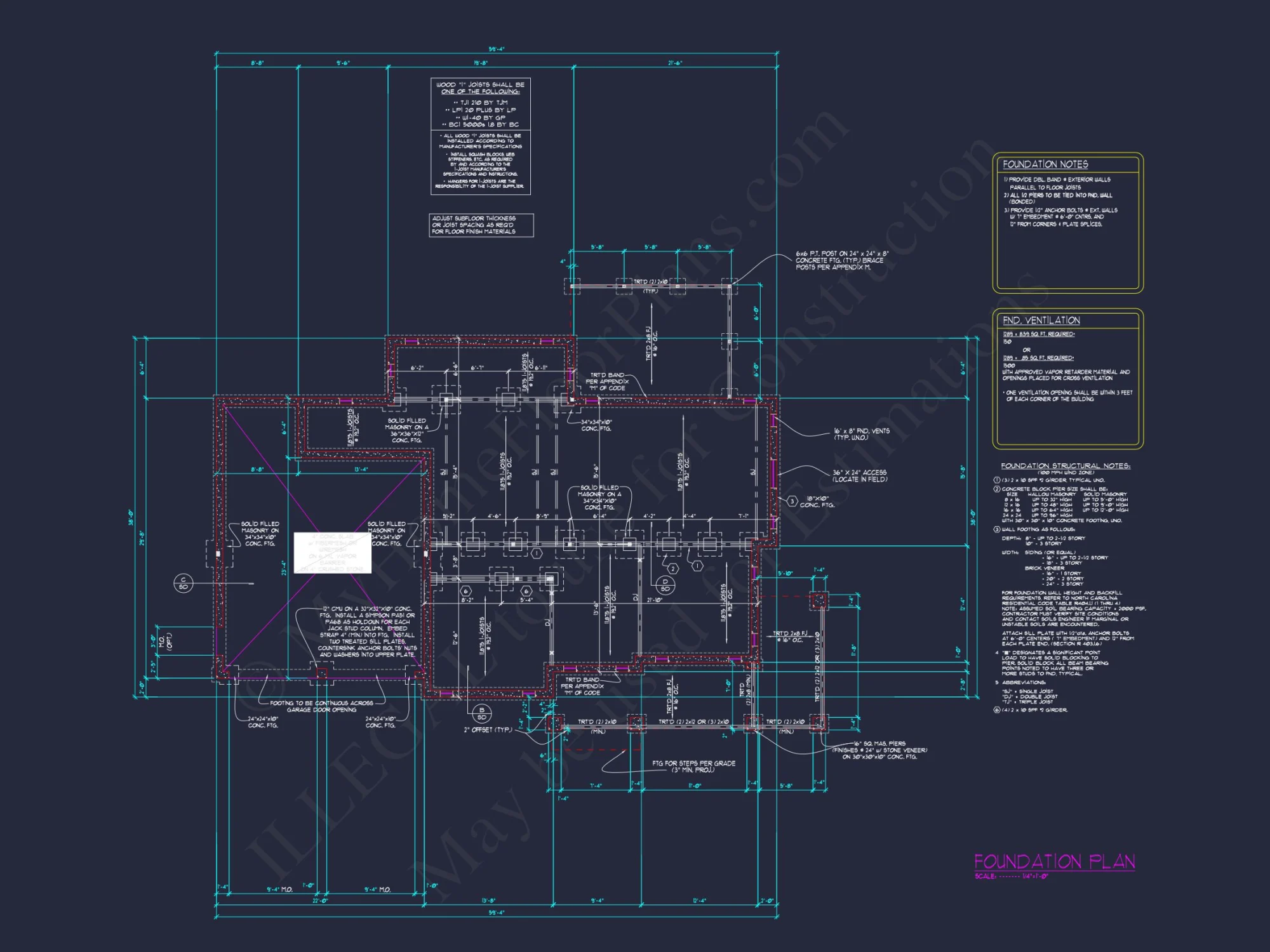 Traditional CAD house Floor Plan