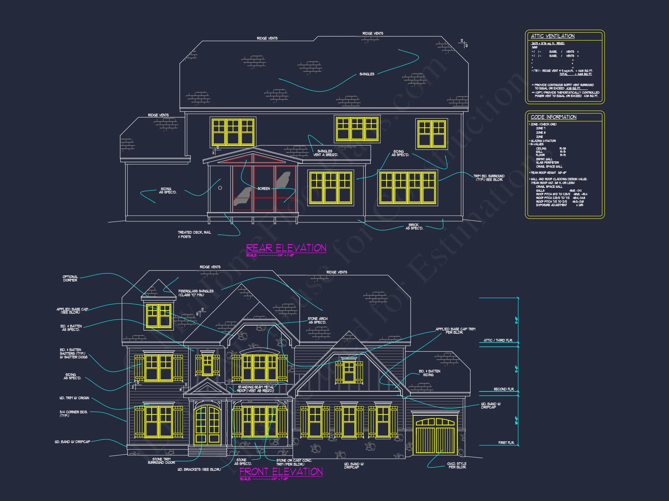13-1146 HOUSE PLAN - Blueprint House Floor Plan Designs With CAD Architecture 8 Blueprint house Floor Plan Designs With CAD Architecture