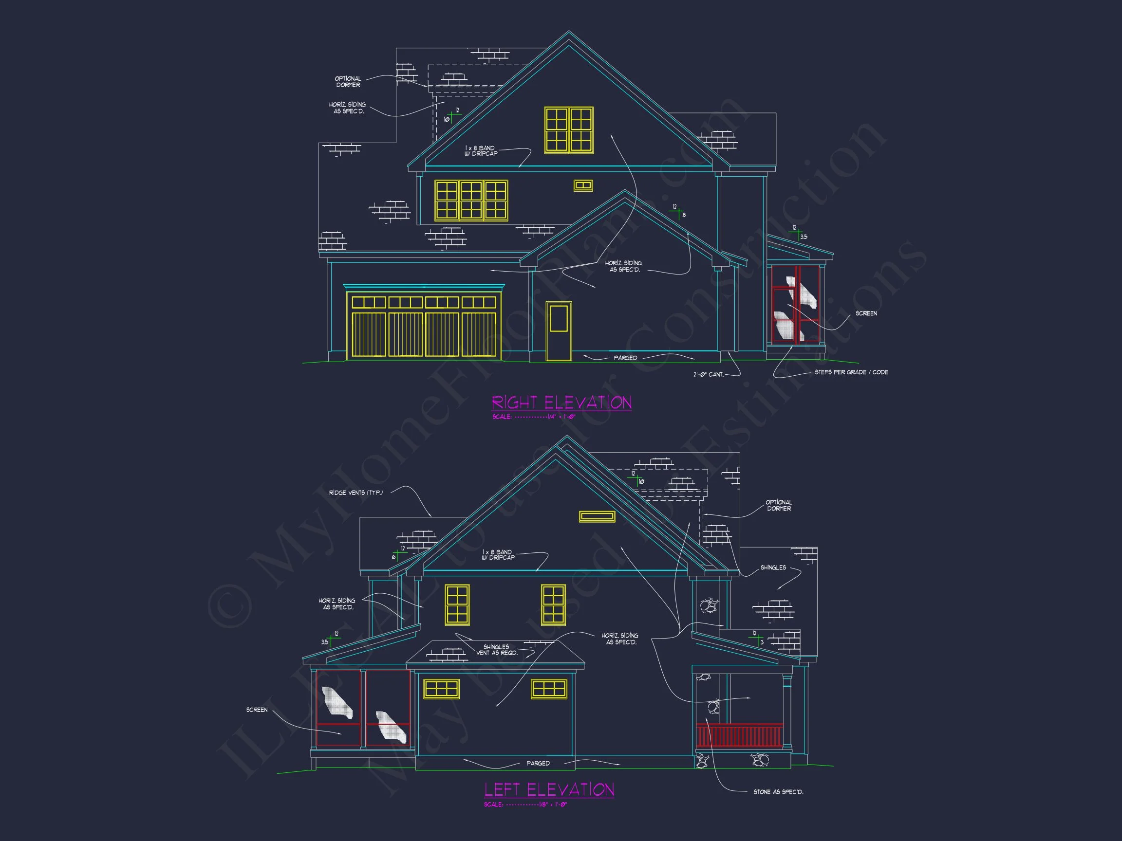 13-1098 HOUSE PLAN - Expansive House Plan Featuring 5 Bedrooms, CAD Designs & Blueprint 3 Expansive house Plan Featuring 5 Bedrooms, CAD Designs & Blueprint