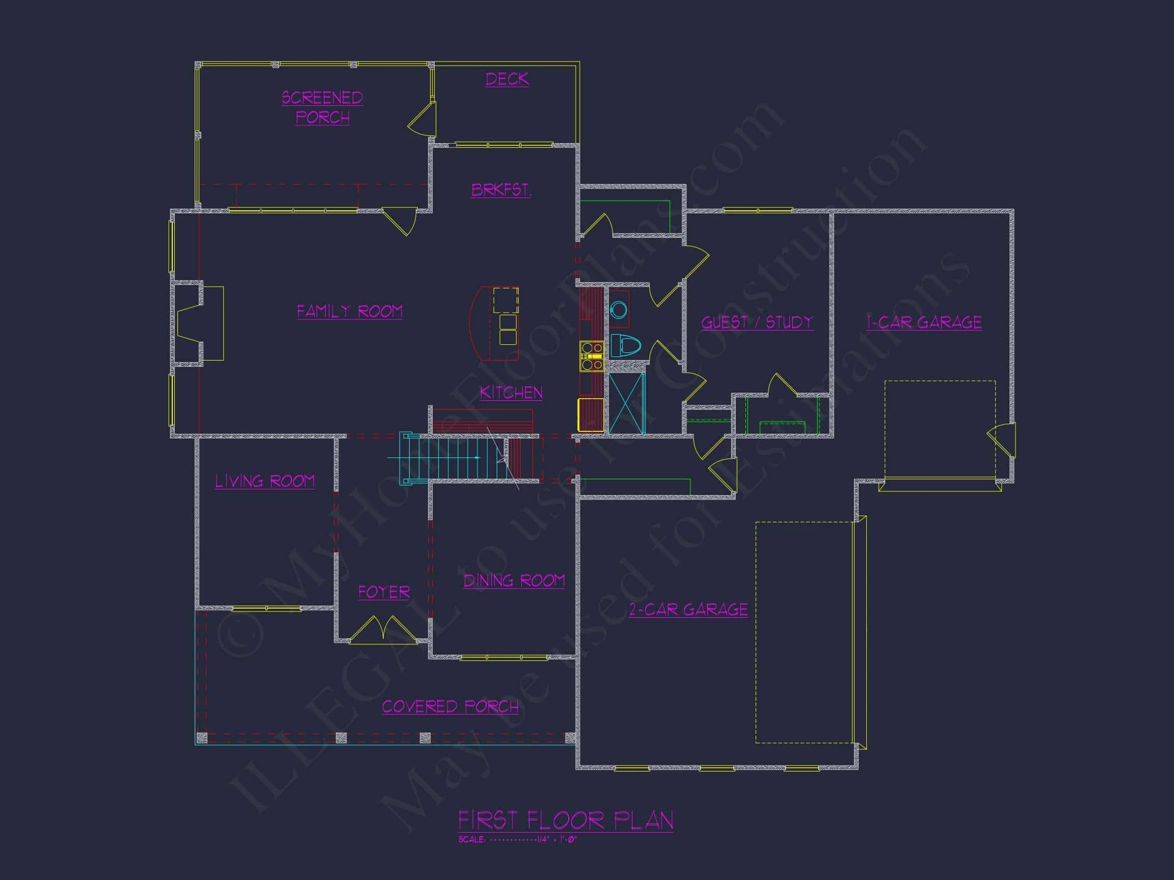 13-1098 HOUSE PLAN - Expansive House Plan Featuring 5 Bedrooms, CAD Designs & Blueprint 4 Expansive house Plan Featuring 5 Bedrooms, CAD Designs & Blueprint