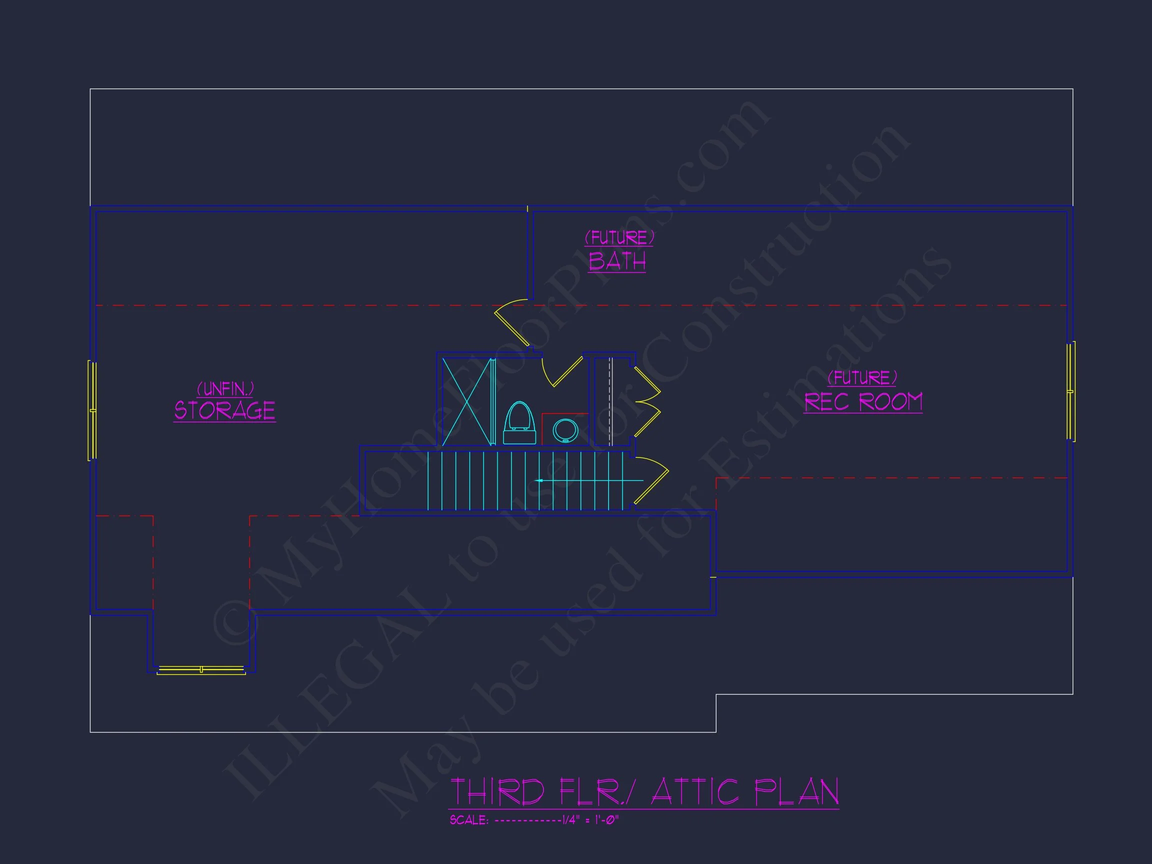 13-1023 HOUSE PLAN - 3-Story House Plan with Spacious Garage and Open Floor Plan 8 3-Story house Plan with Spacious Garage and Open Floor Plan