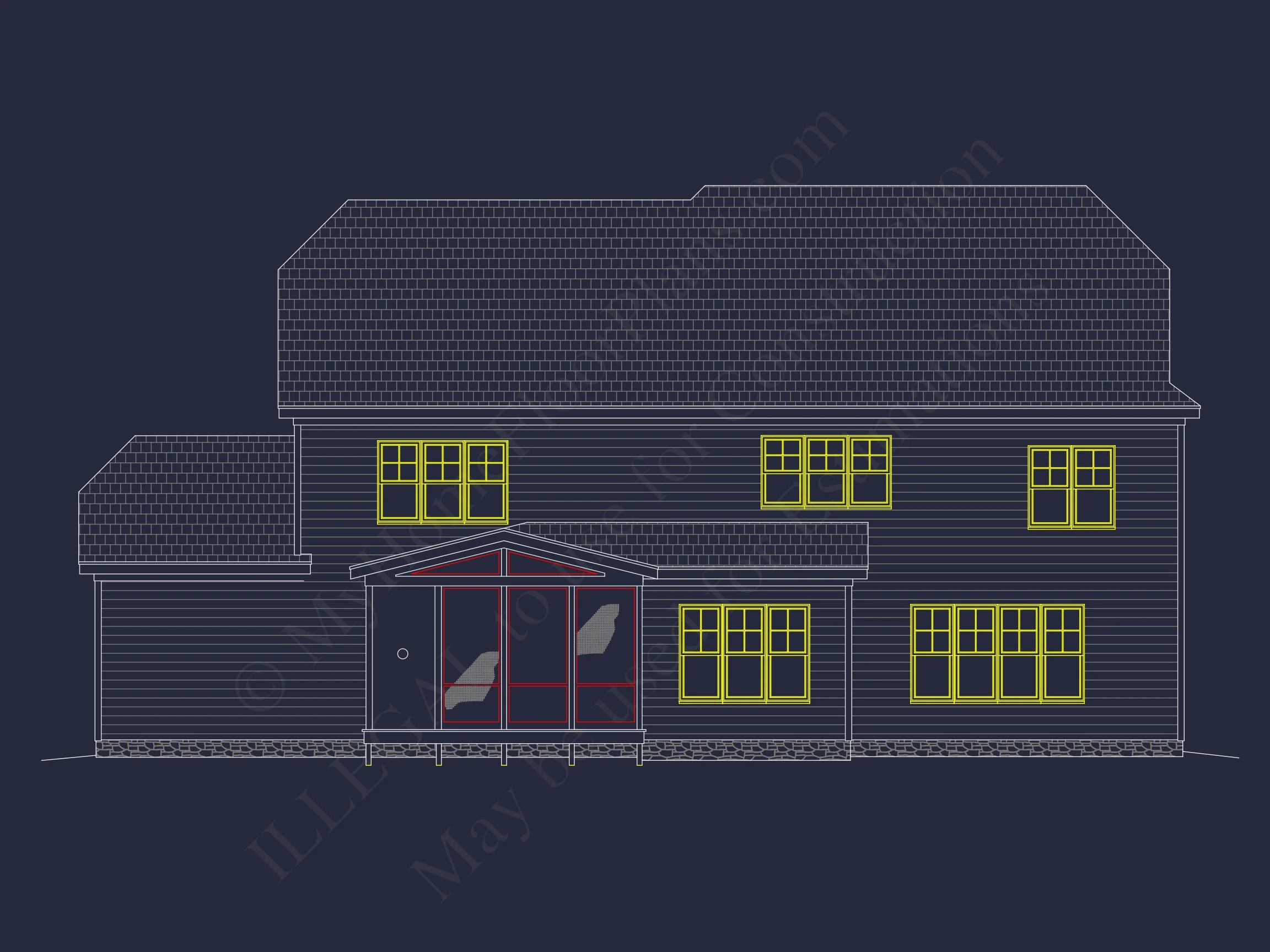 13-1023 HOUSE PLAN - 3-Story House Plan with Spacious Garage and Open Floor Plan 3 3-Story house Plan with Spacious Garage and Open Floor Plan
