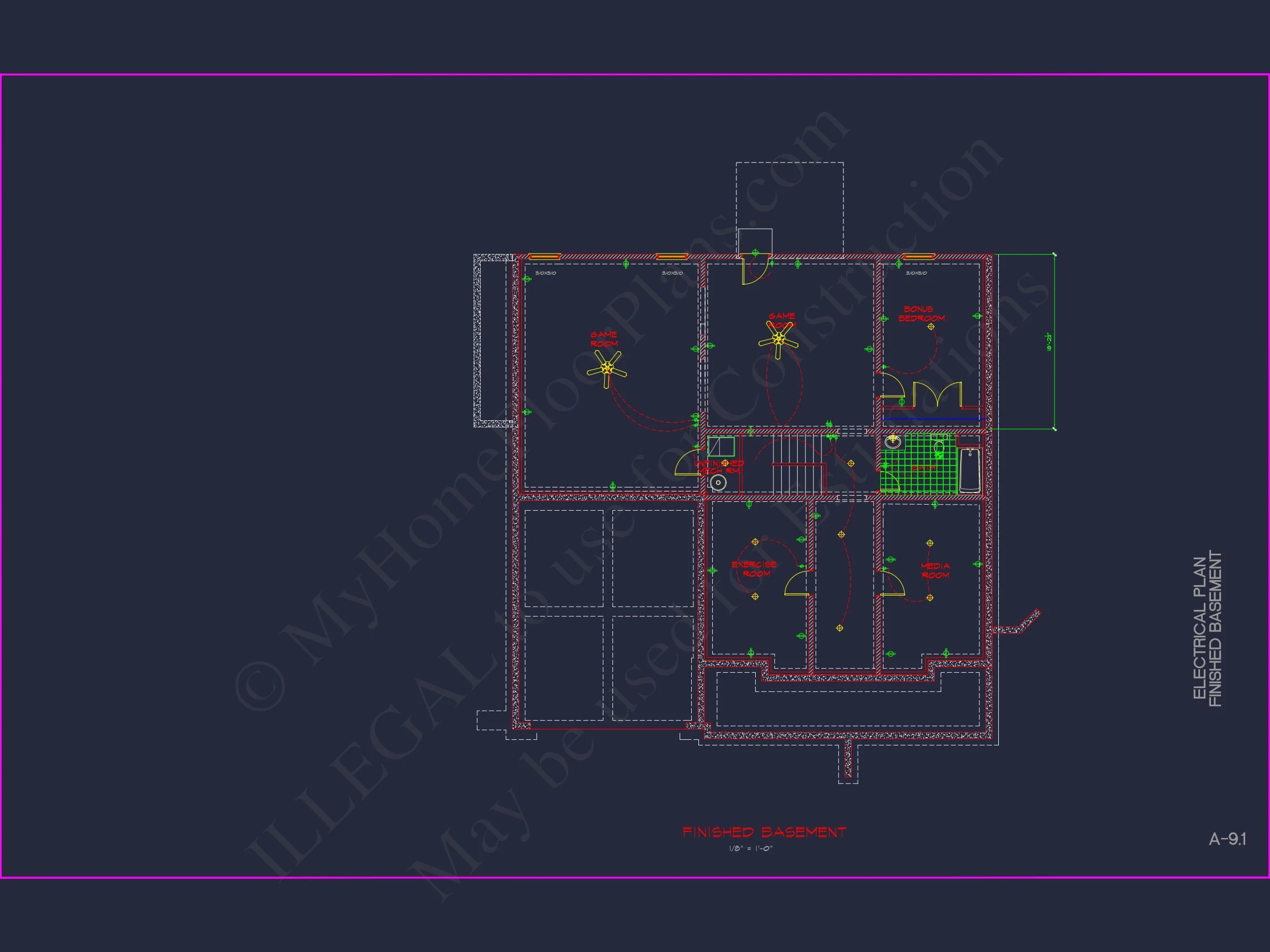 12-2613 HOUSE PLAN - Modern Suburban House Plan: Spacious Floor Plan & CAD Designs 28 Modern Suburban house Plan: Spacious Floor Plan & CAD Designs