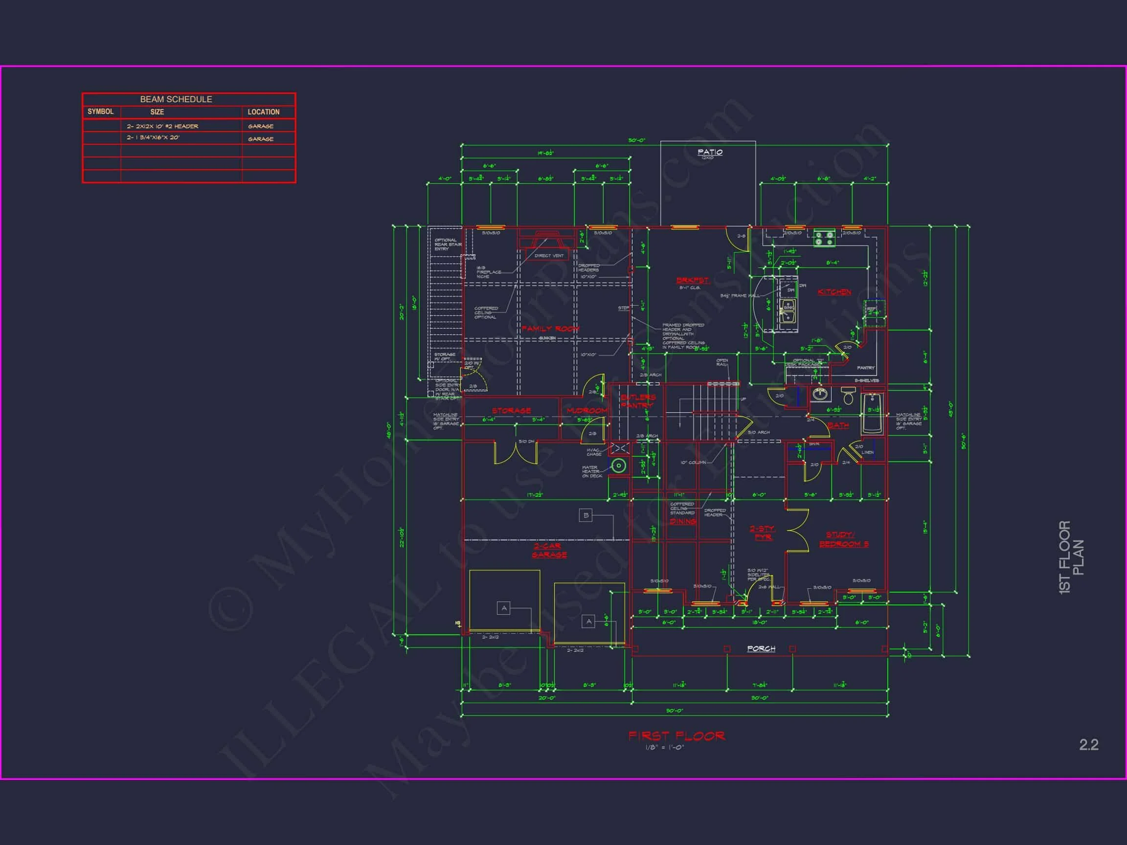 12-2613 HOUSE PLAN - Modern Suburban House Plan: Spacious Floor Plan & CAD Designs 19 Modern Suburban house Plan: Spacious Floor Plan & CAD Designs