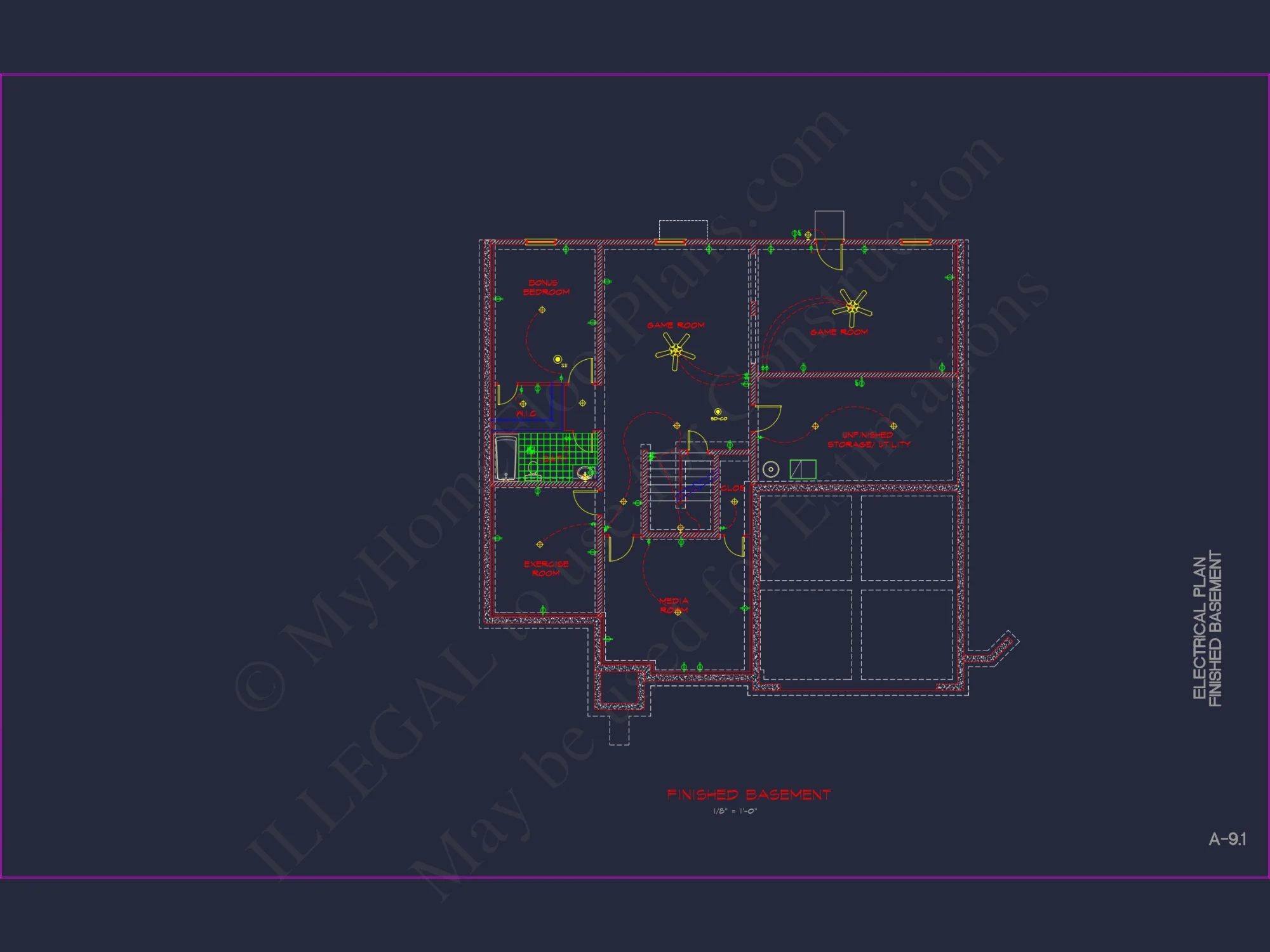 Modern Suburban house Plan with CAD Designs & Floor Blueprint