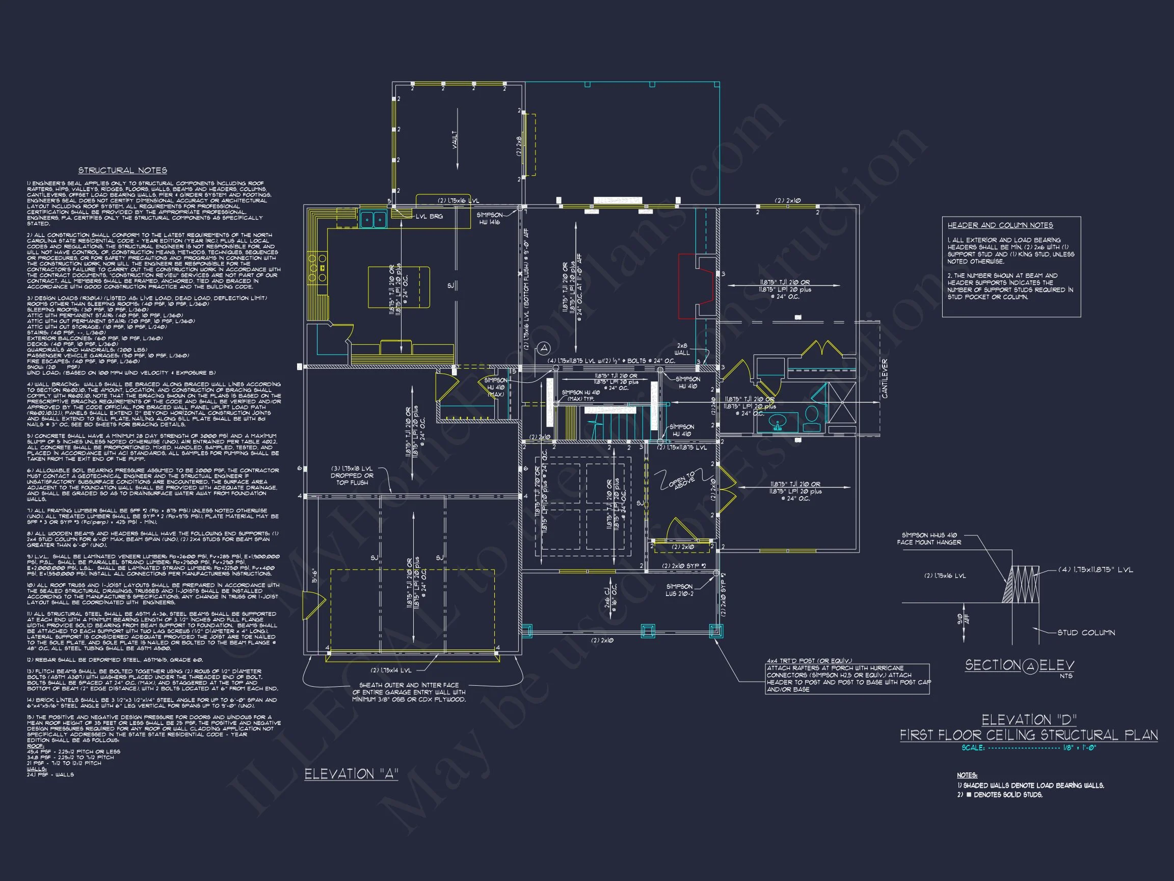 12-2599 HOUSE PLAN - Elegant House Plan with CAD Floor Plan and Architectural Designs 11 Elegant house Plan with CAD Floor Plan and Architectural Designs