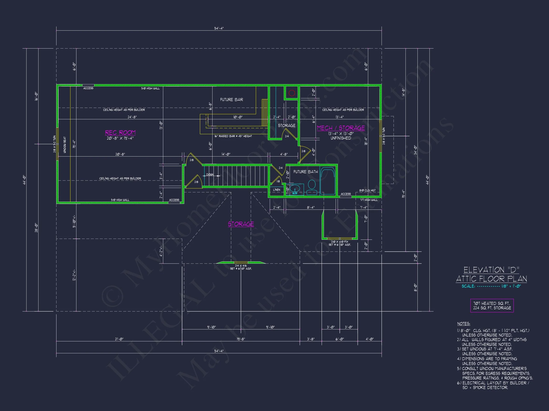 12-2599 HOUSE PLAN - Elegant House Plan with CAD Floor Plan and Architectural Designs 9 Elegant house Plan with CAD Floor Plan and Architectural Designs