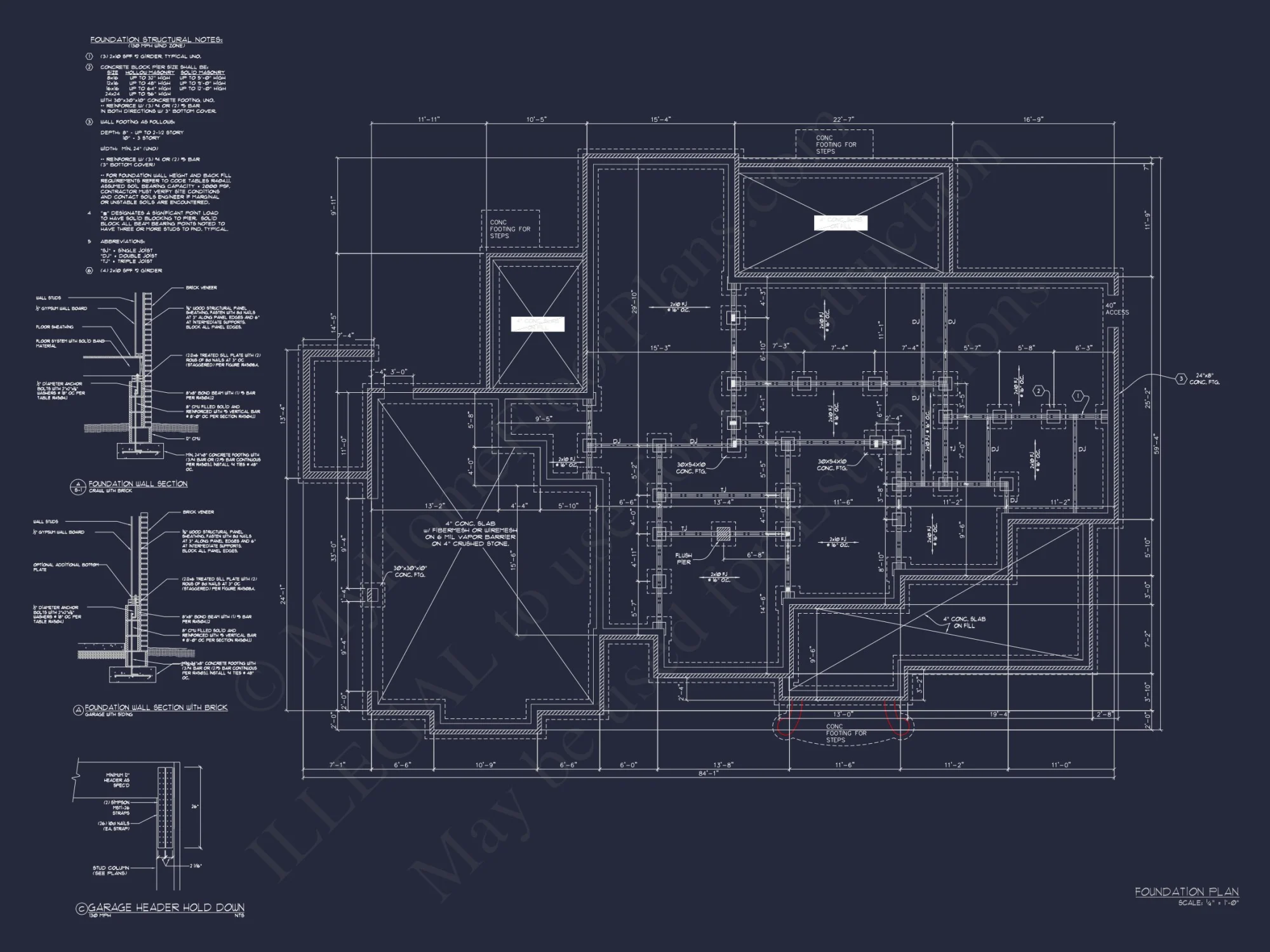 2-Story house Blueprint