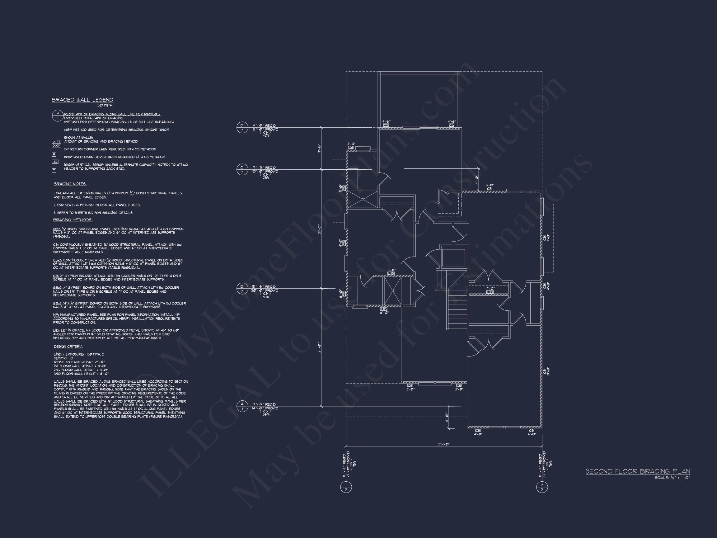 12-2483 HOUSE PLAN - Elegant Beach House Plan with Detailed CAD Blueprint Designs 18 Elegant Beach house Plan with Detailed CAD Blueprint Designs