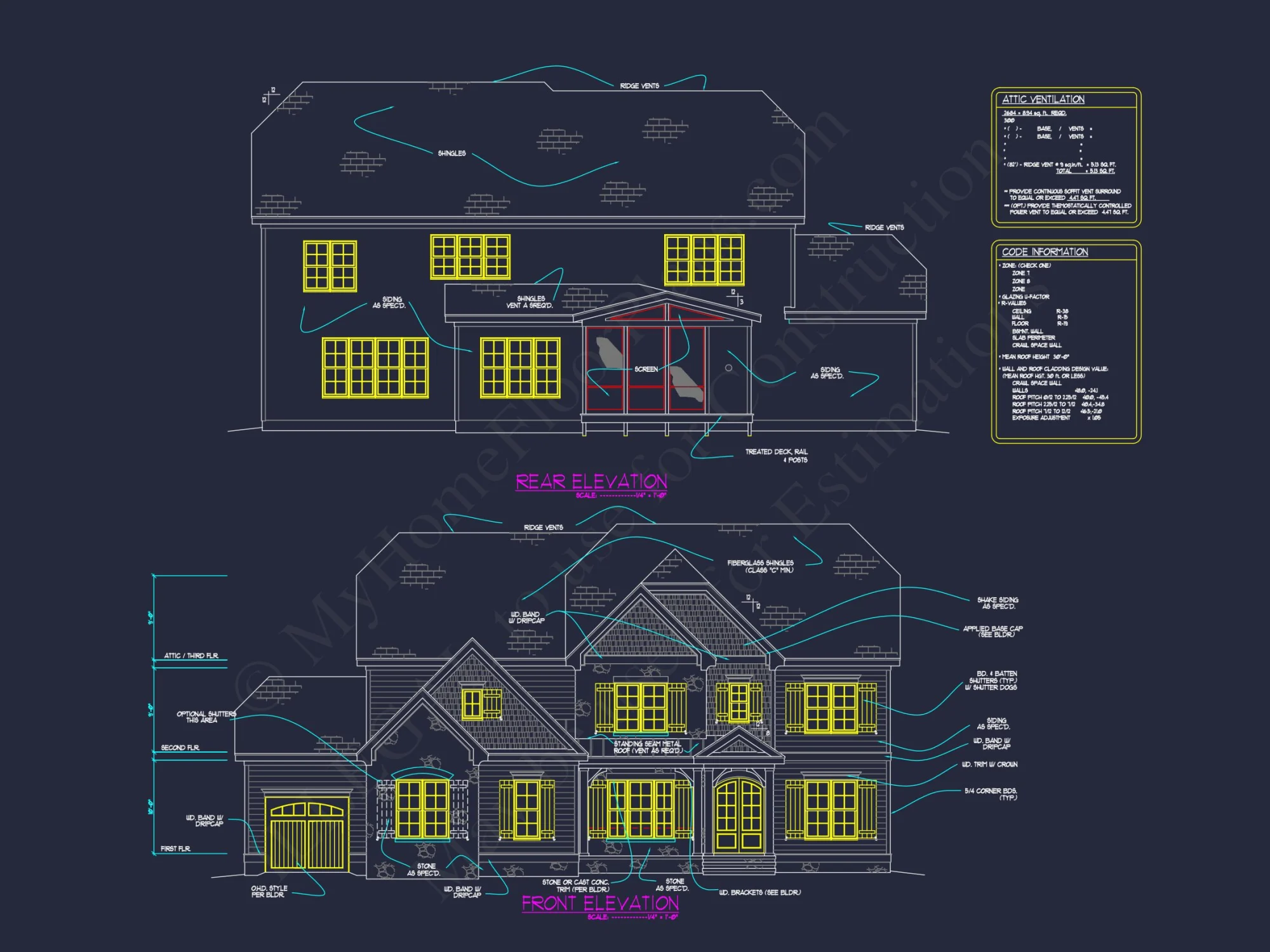 Modern house Floor Plan with Spacious Blueprint Designs