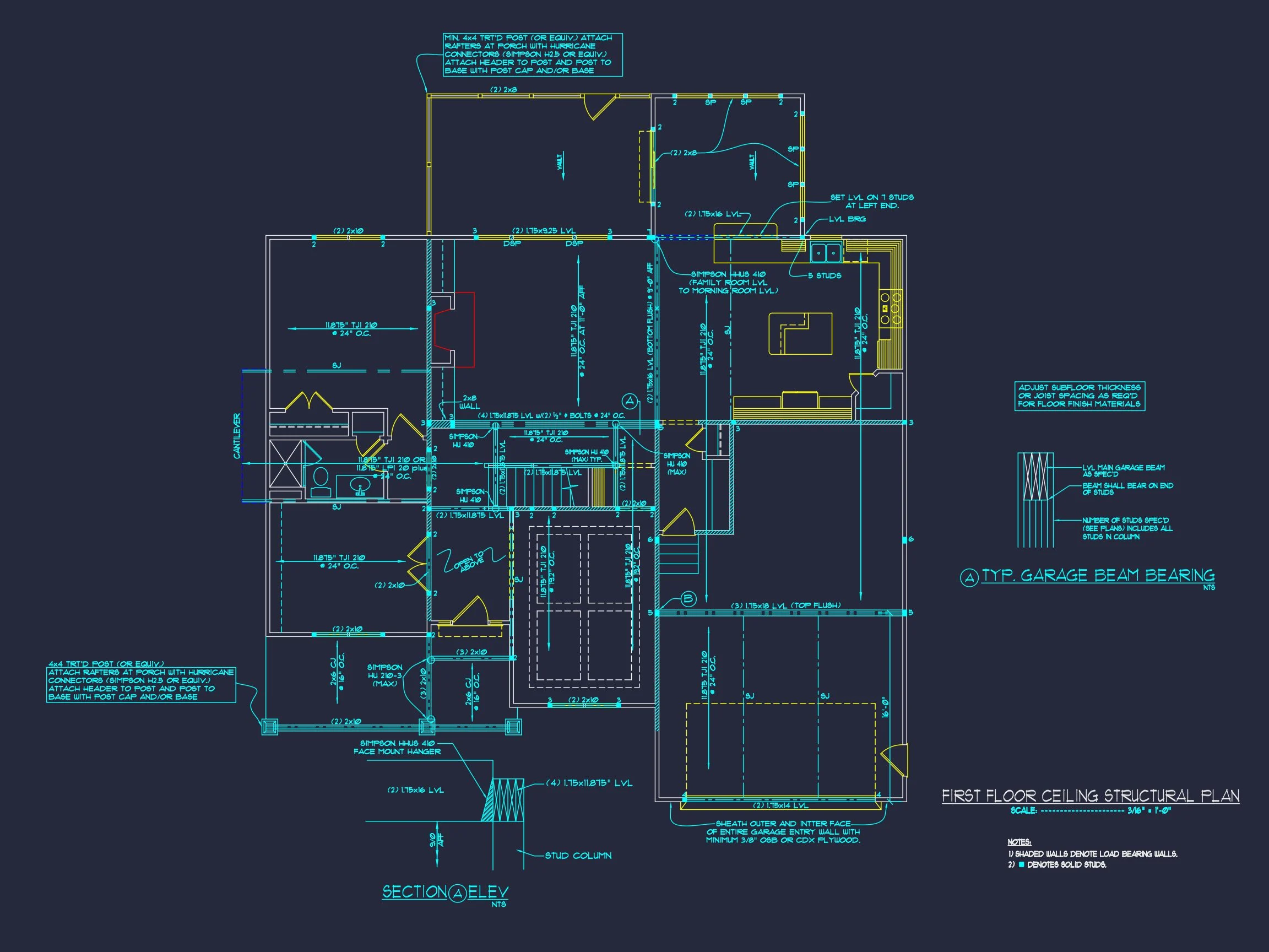 12-2003 HOUSE PLAN - Modern Craftsman House Plan with Spacious Floor Designs 16 Modern Craftsman house Plan with Spacious Floor Designs