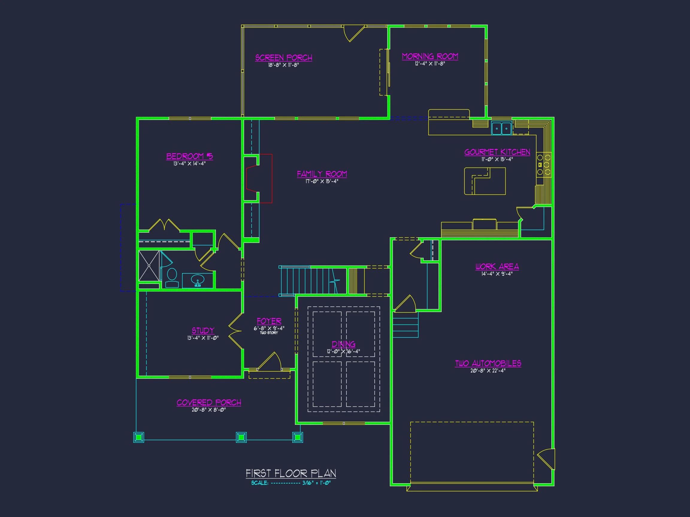 12-2003 HOUSE PLAN - Modern Craftsman House Plan with Spacious Floor Designs 10 Modern Craftsman house Plan with Spacious Floor Designs