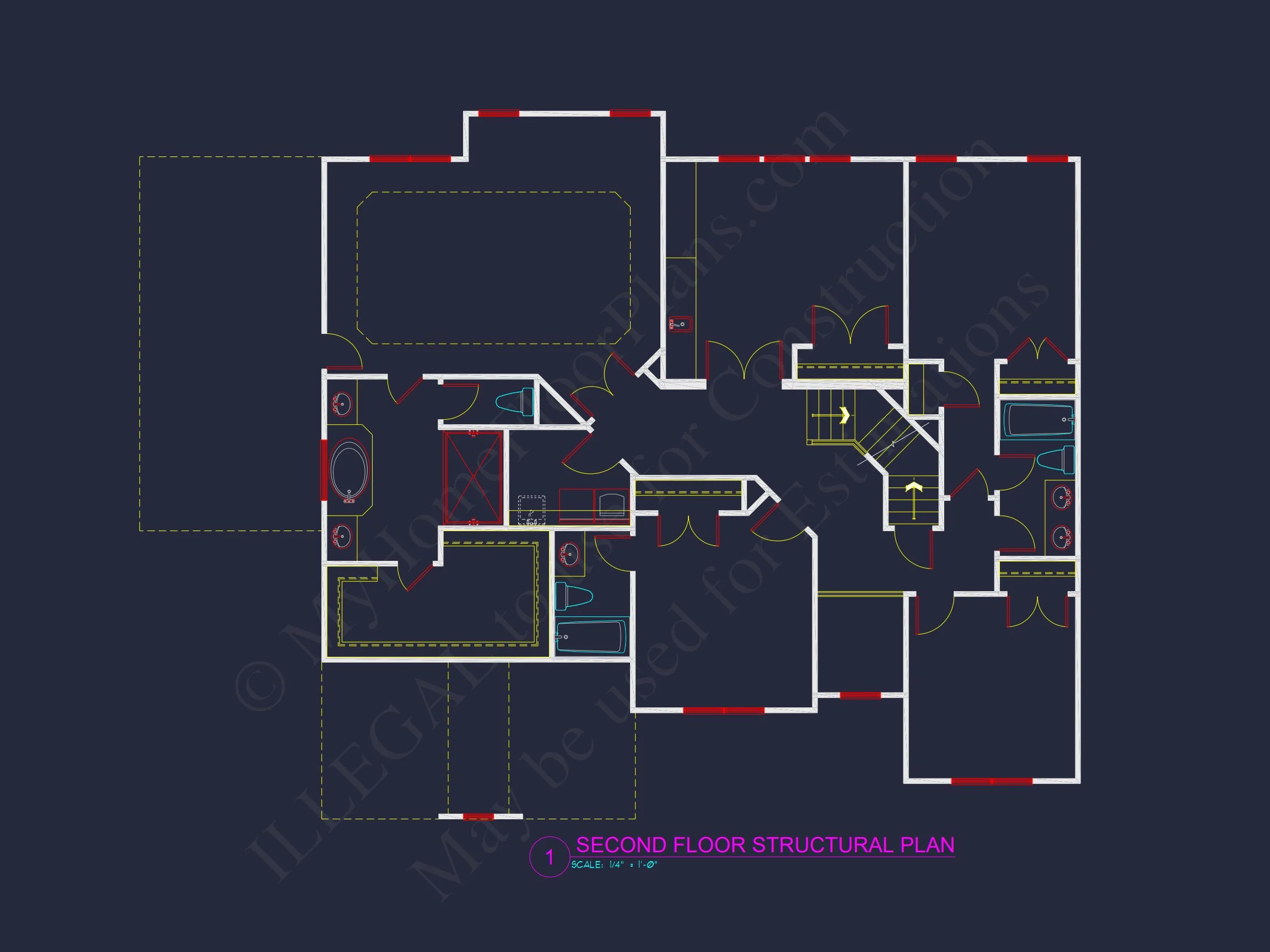 11-BELLA HOUSE PLAN - Modern House Plan – Detailed Floor Plans & CAD Designs 14 Modern house Plan – Detailed Floor Plans & CAD Designs