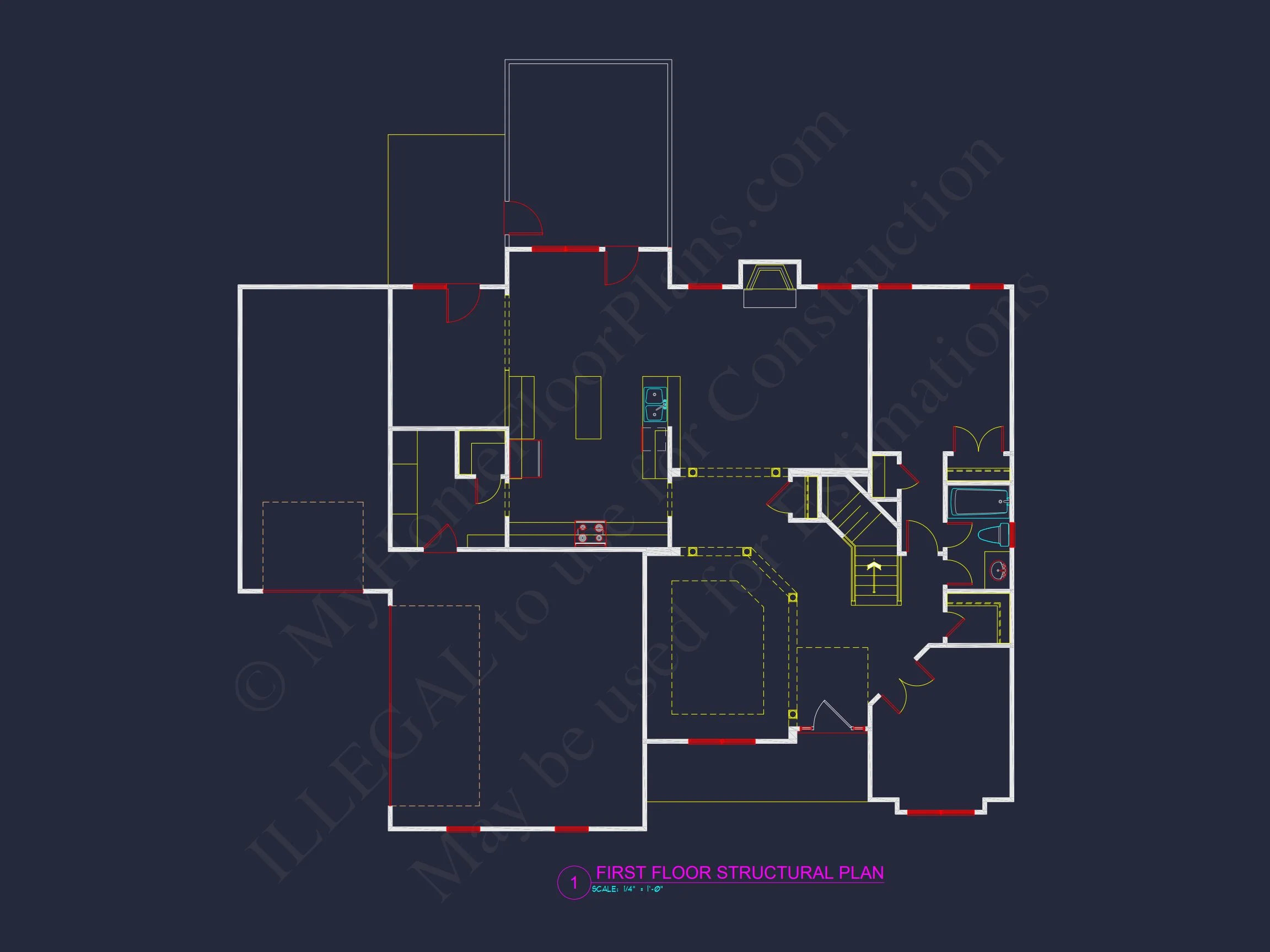11-BELLA HOUSE PLAN - Modern House Plan – Detailed Floor Plans & CAD Designs 13 Modern house Plan – Detailed Floor Plans & CAD Designs