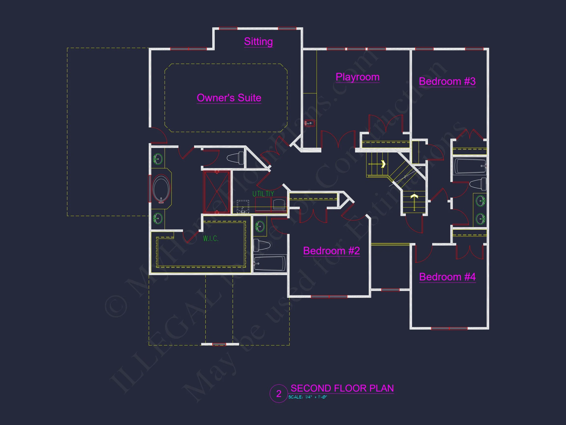 11-BELLA HOUSE PLAN - Modern House Plan – Detailed Floor Plans & CAD Designs 7 Modern house Plan – Detailed Floor Plans & CAD Designs