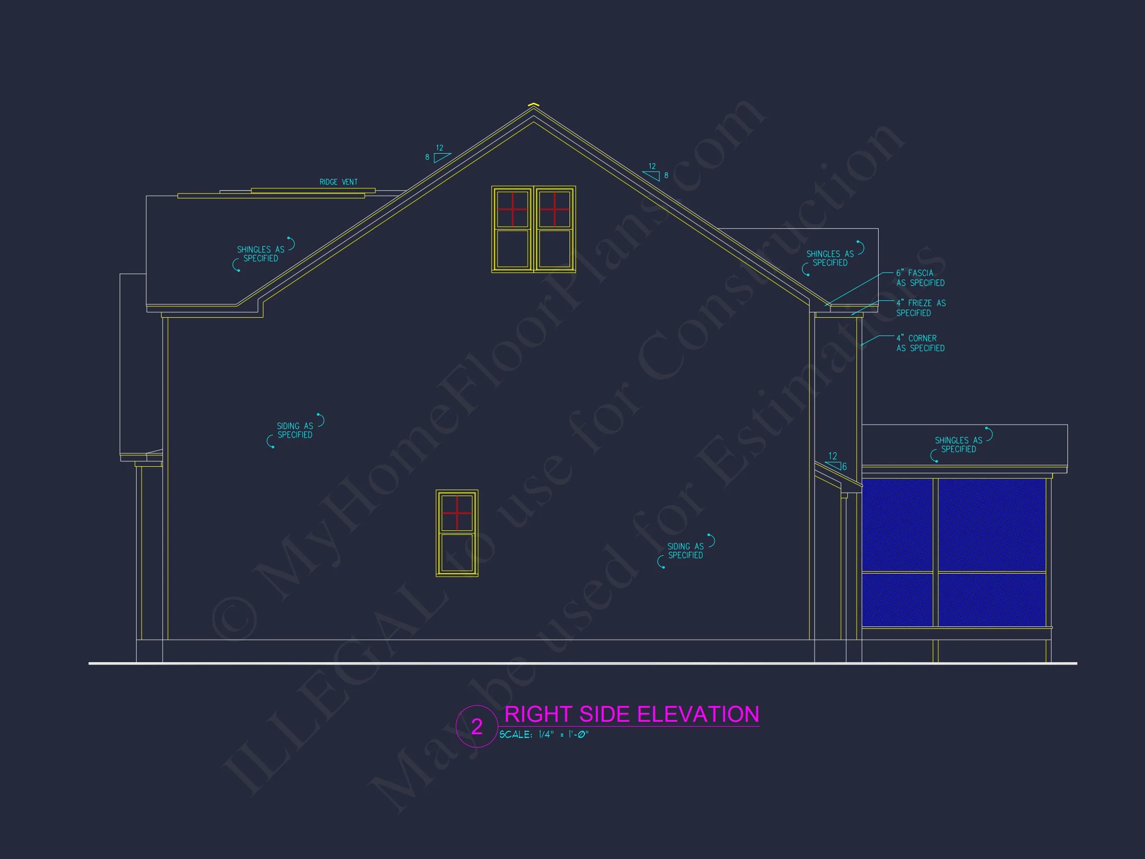 11-BELLA HOUSE PLAN - Modern House Plan – Detailed Floor Plans & CAD Designs 3 Modern house Plan – Detailed Floor Plans & CAD Designs