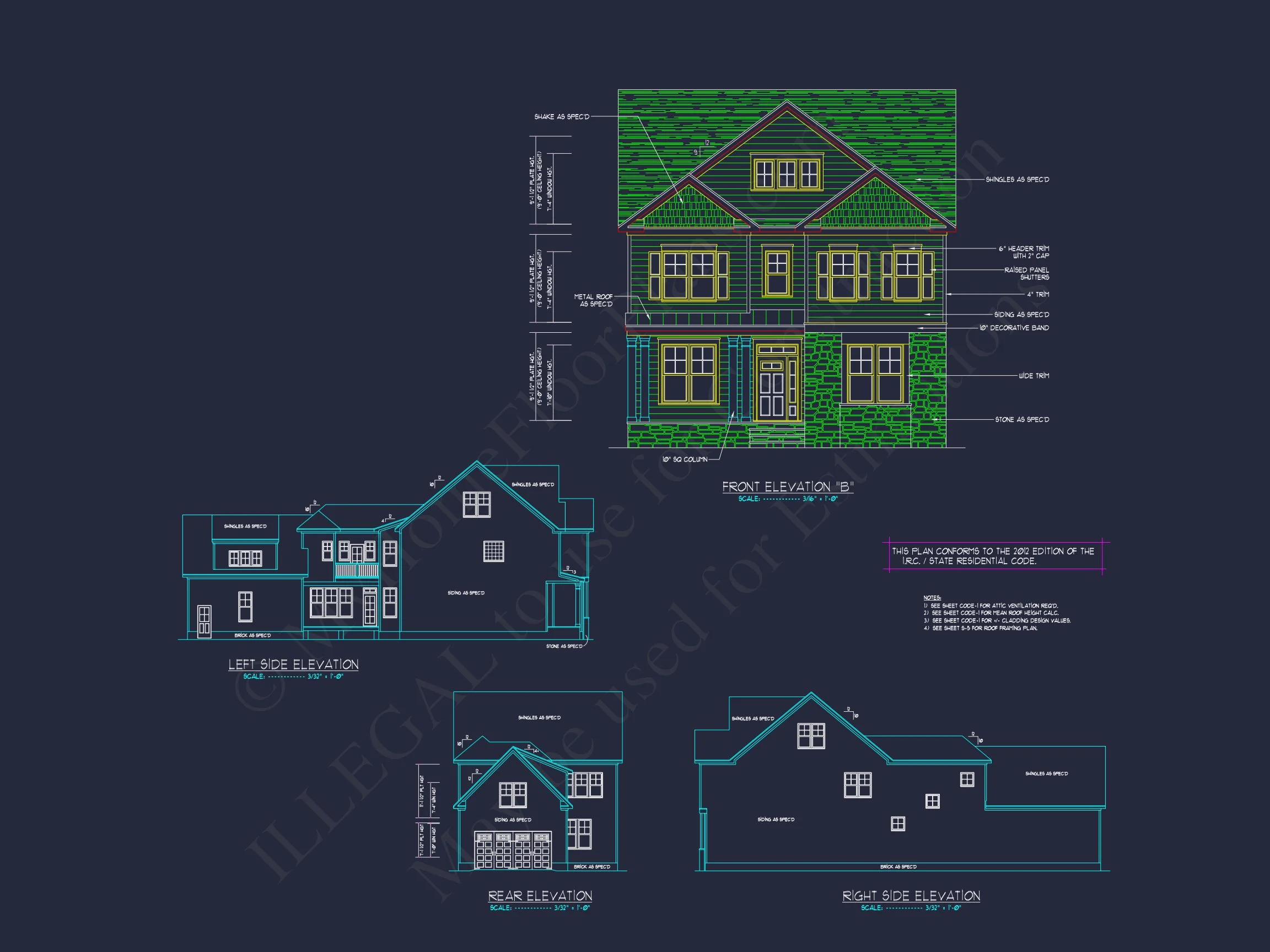 11-2078 HOUSE PLAN - Modern Craftsman House Plan with 2 Floors and Unique Features 2 Modern Craftsman house Plan with 2 Floors and Unique Features