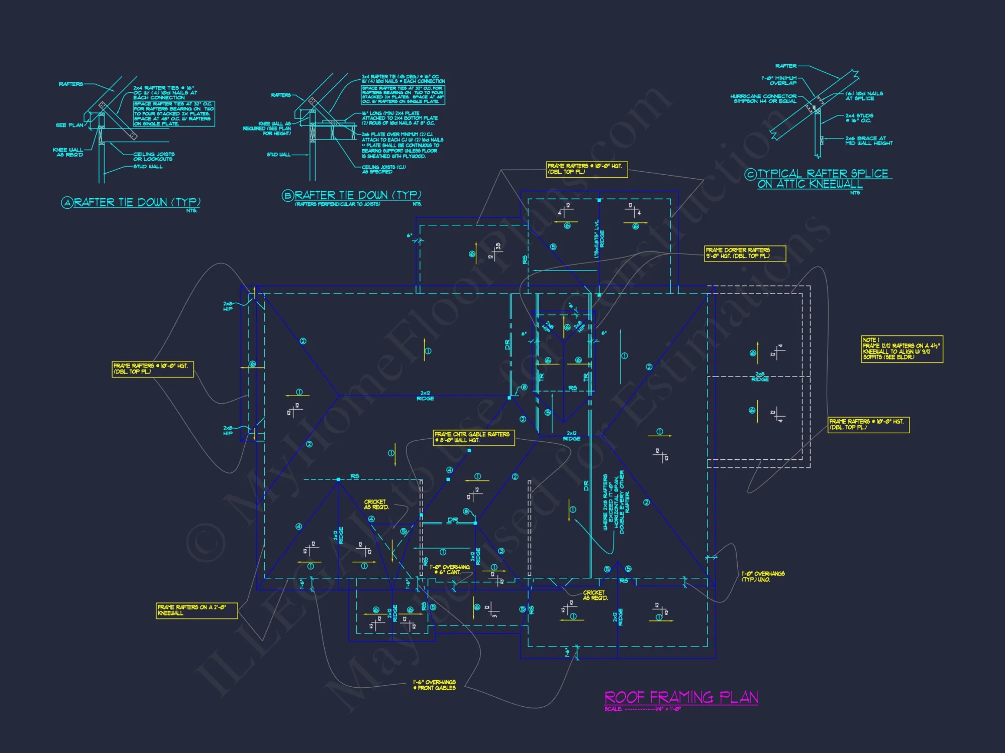 Elegant house Plan with Floor Plan, CAD Designs & Blueprint