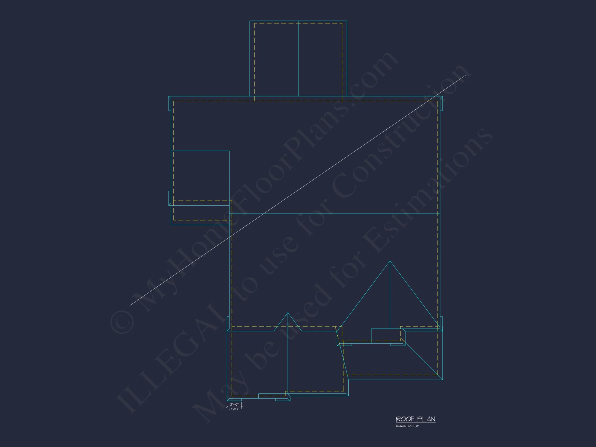 Traditional Craftsman house Plan with Detailed CAD Designs